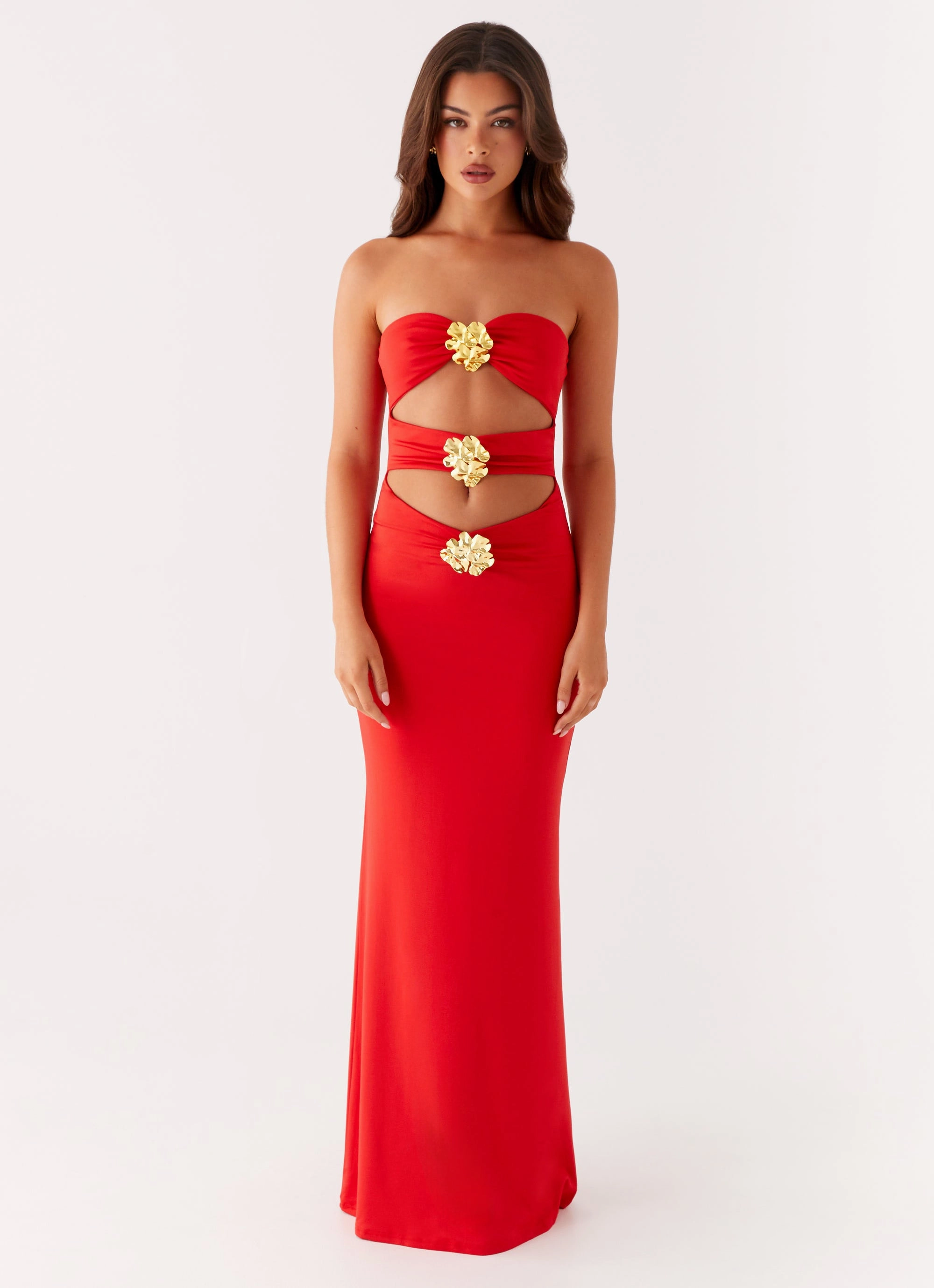 Chill Detail Light and breezy summer dress Raye Maxi Dress - Tangerine