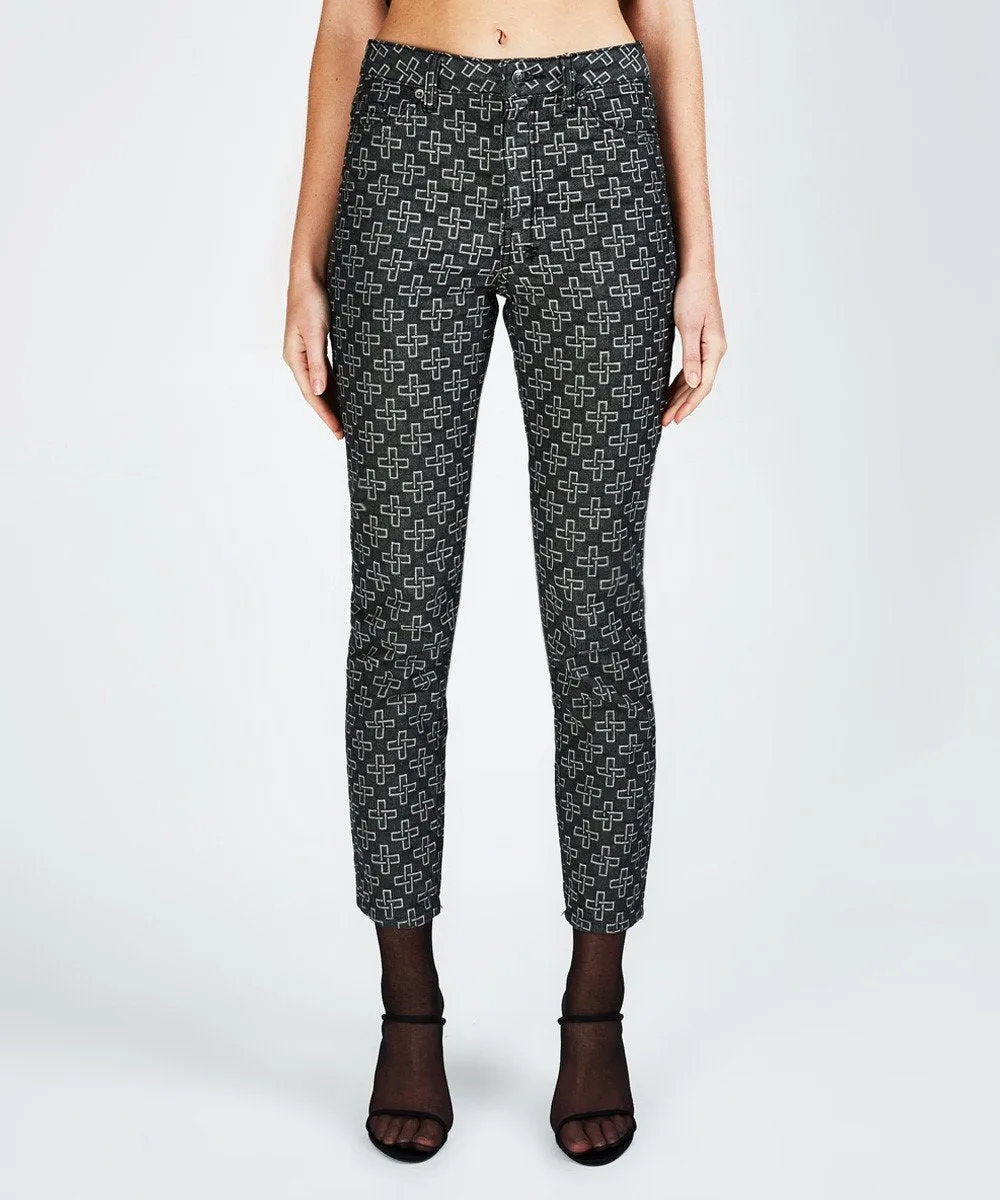 Perfect Movement SLIM PIN BLACK MONOGRAM