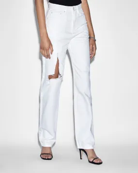 Recycled Polyester Casual Chic Look PLAYBACK BLANC SLICED