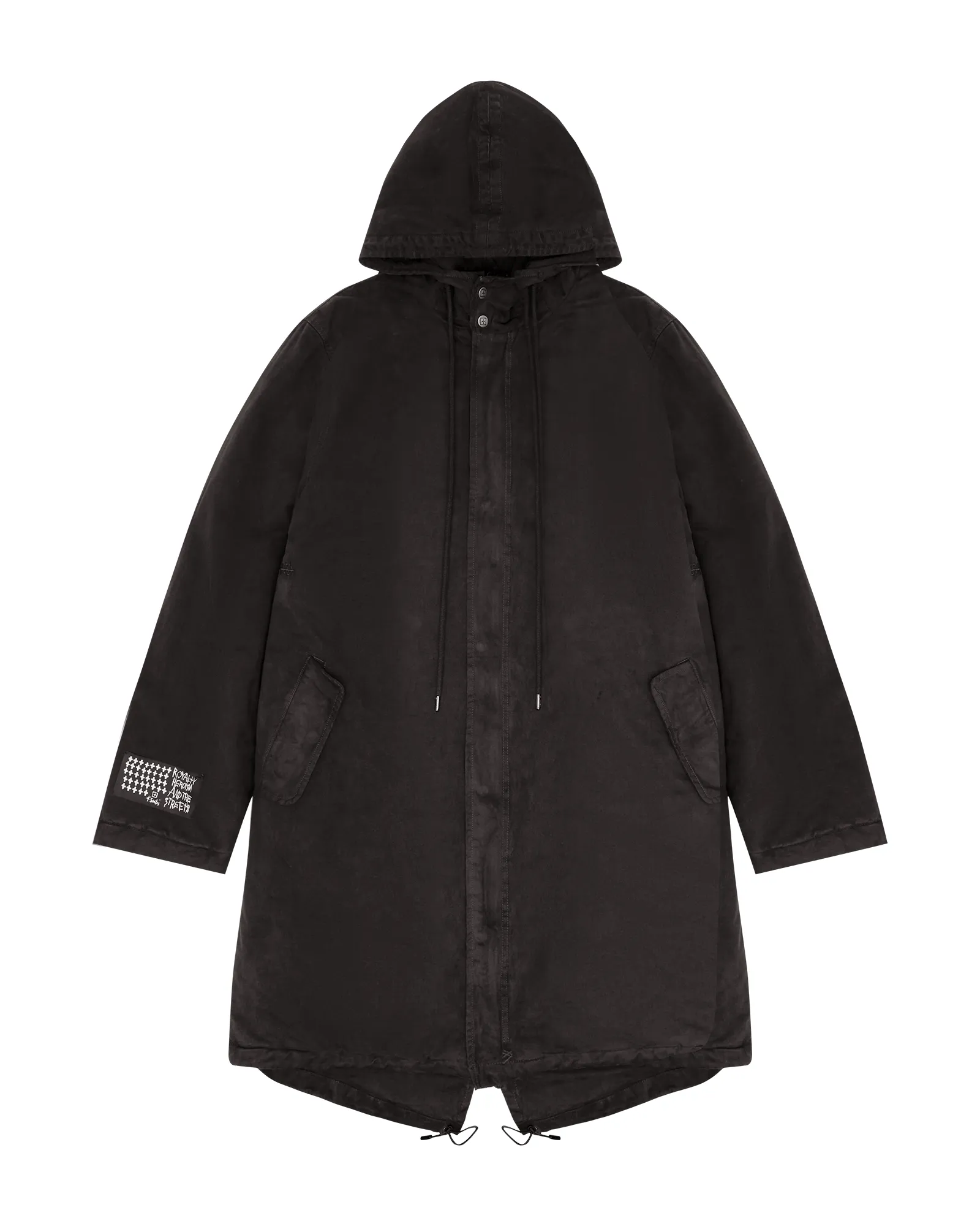 Built In Odor Control Slub Knit RANGER PARKA DARK KHAKI