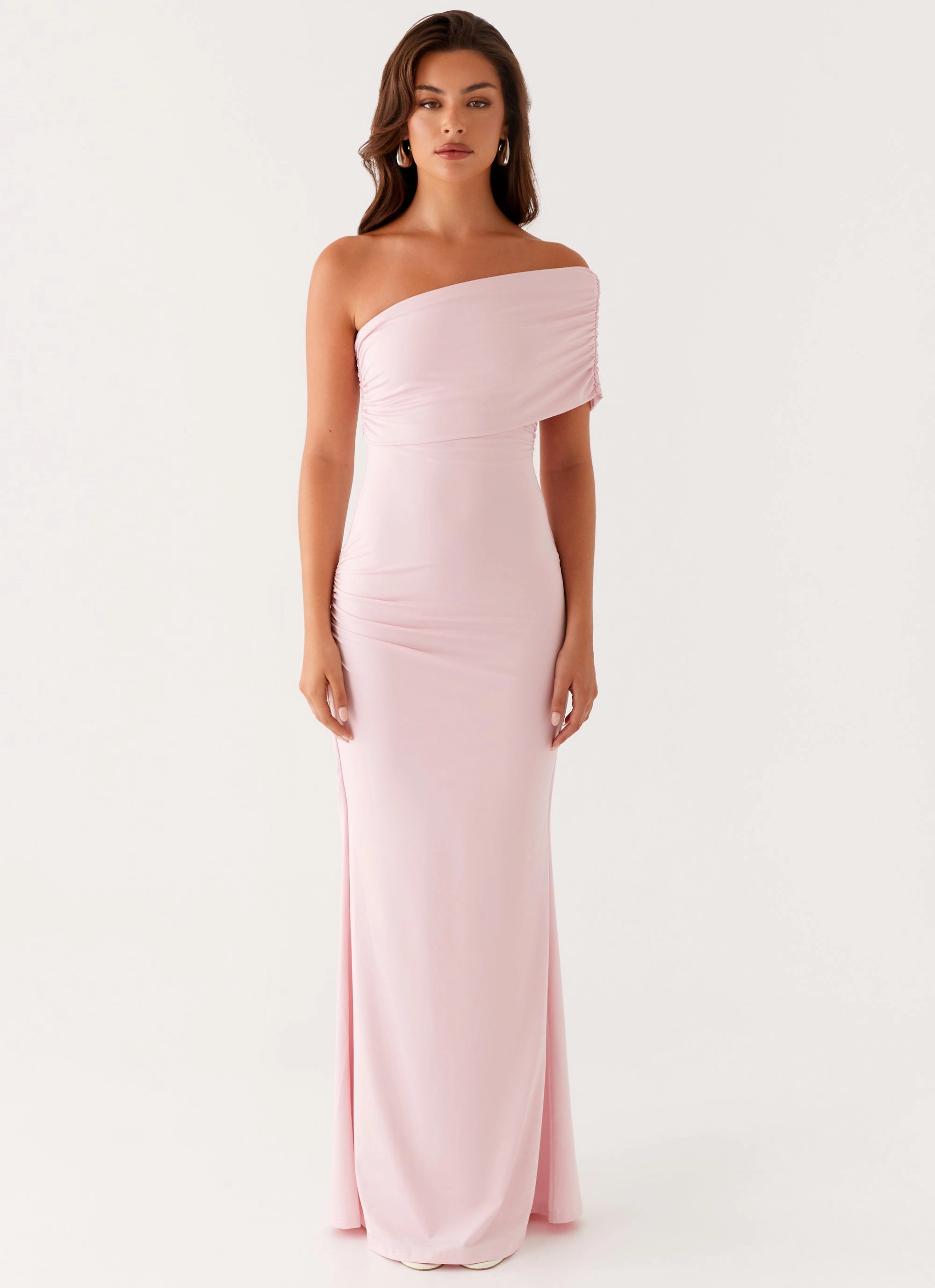 Socialite Maxi Dress - Pink Classic Motion Simple Chic