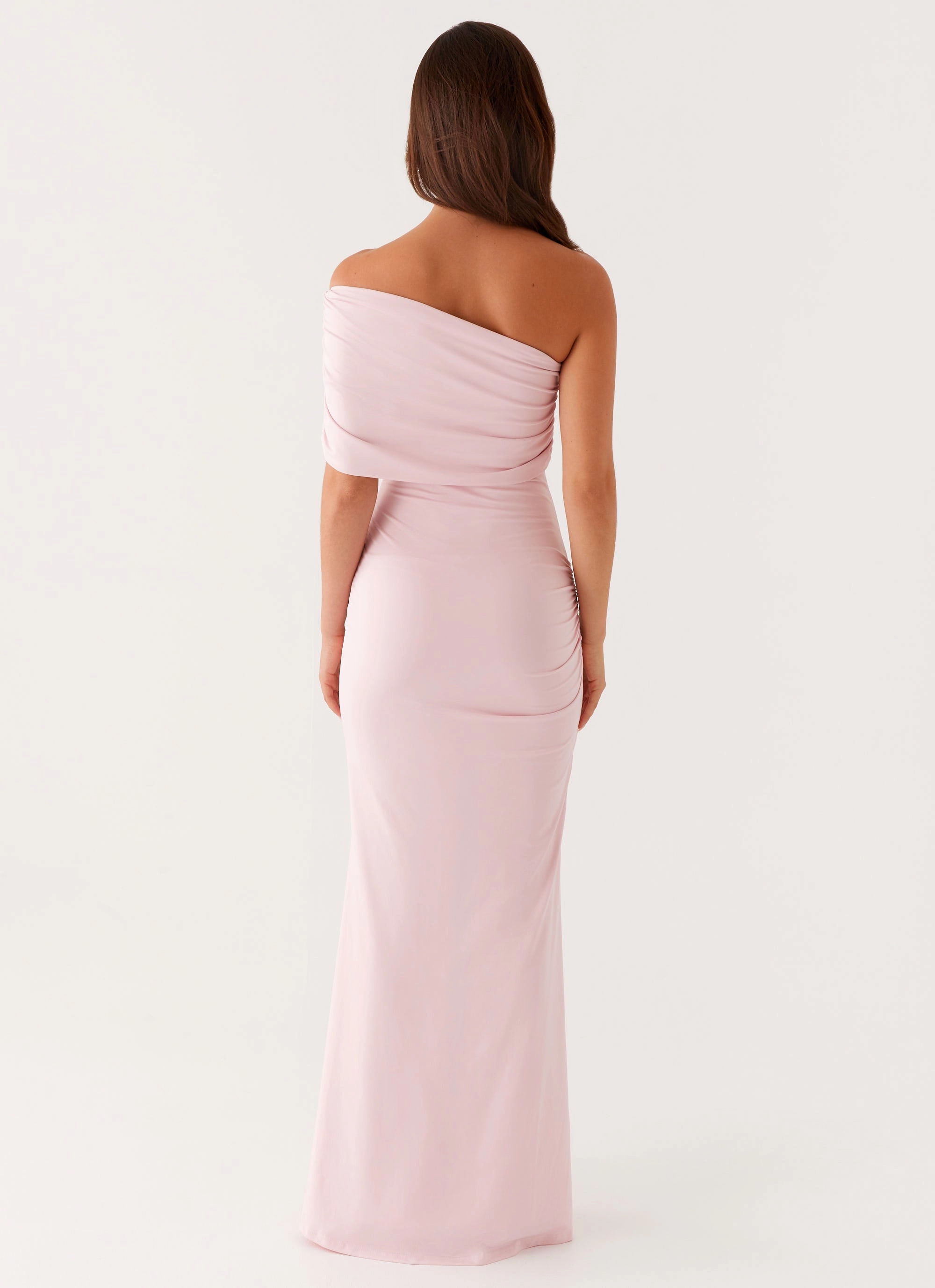Loose Fit Gentle Flow Socialite Maxi Dress - Pink