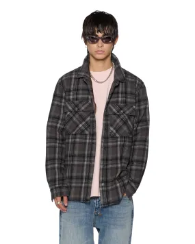 SNAKEBITE SHIRT CHECK CHARCOAL Antistatic Airflow Ventilation Sporty Top