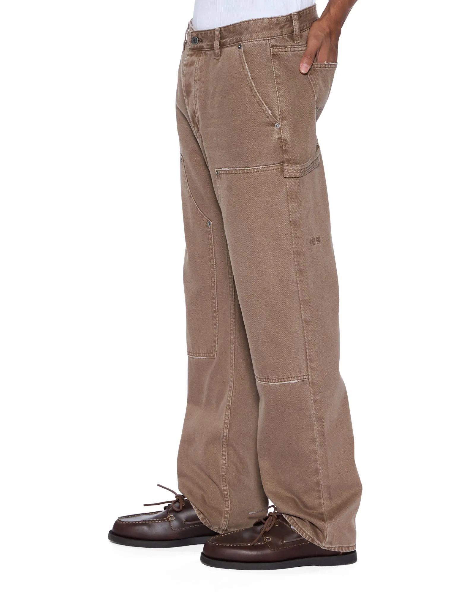 NonSlipGrip Anti Pilling Fabric Soft and durable OPERATOR PANT OAK