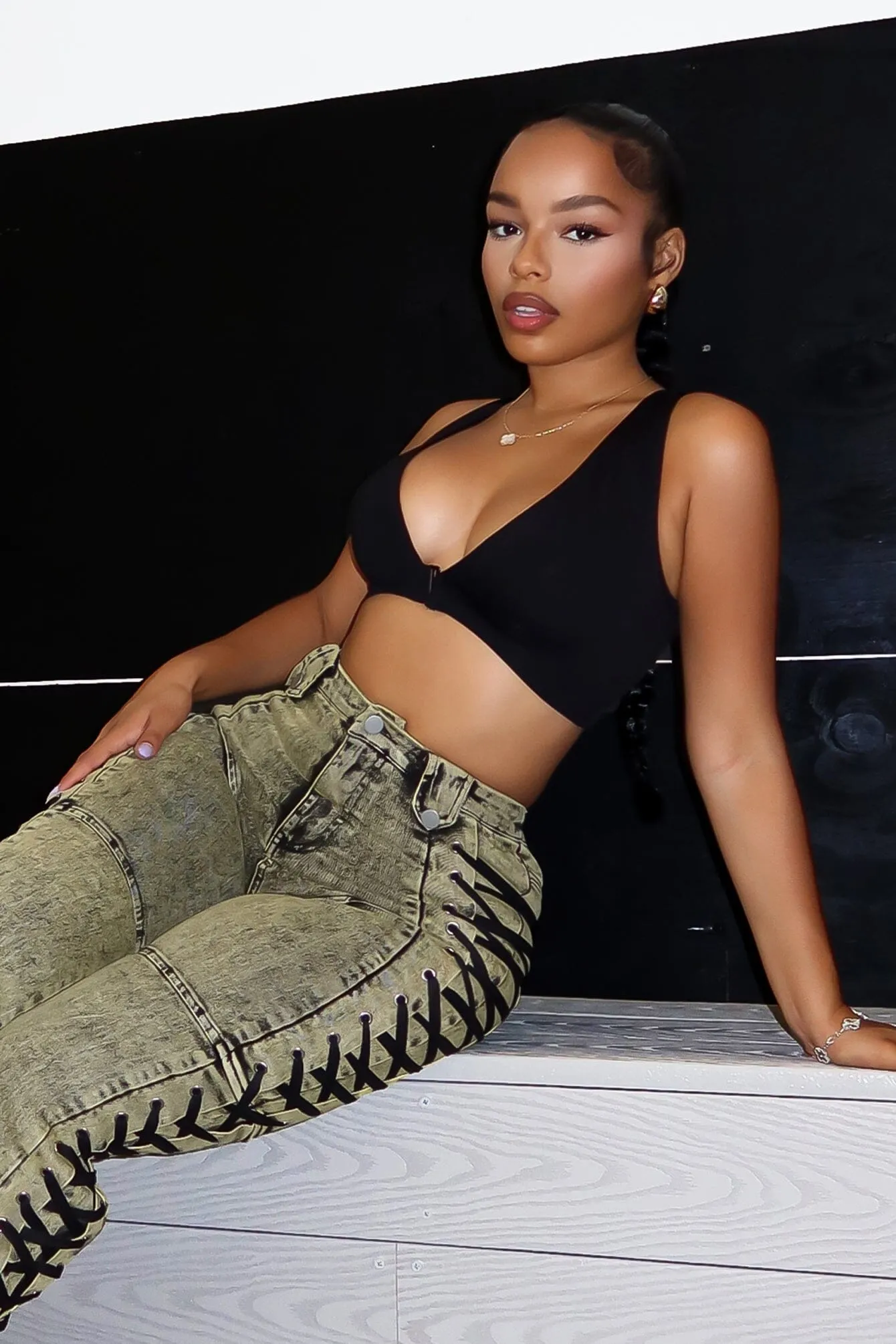 LatticeKnit Soft Smooth Hook Sleeveless T