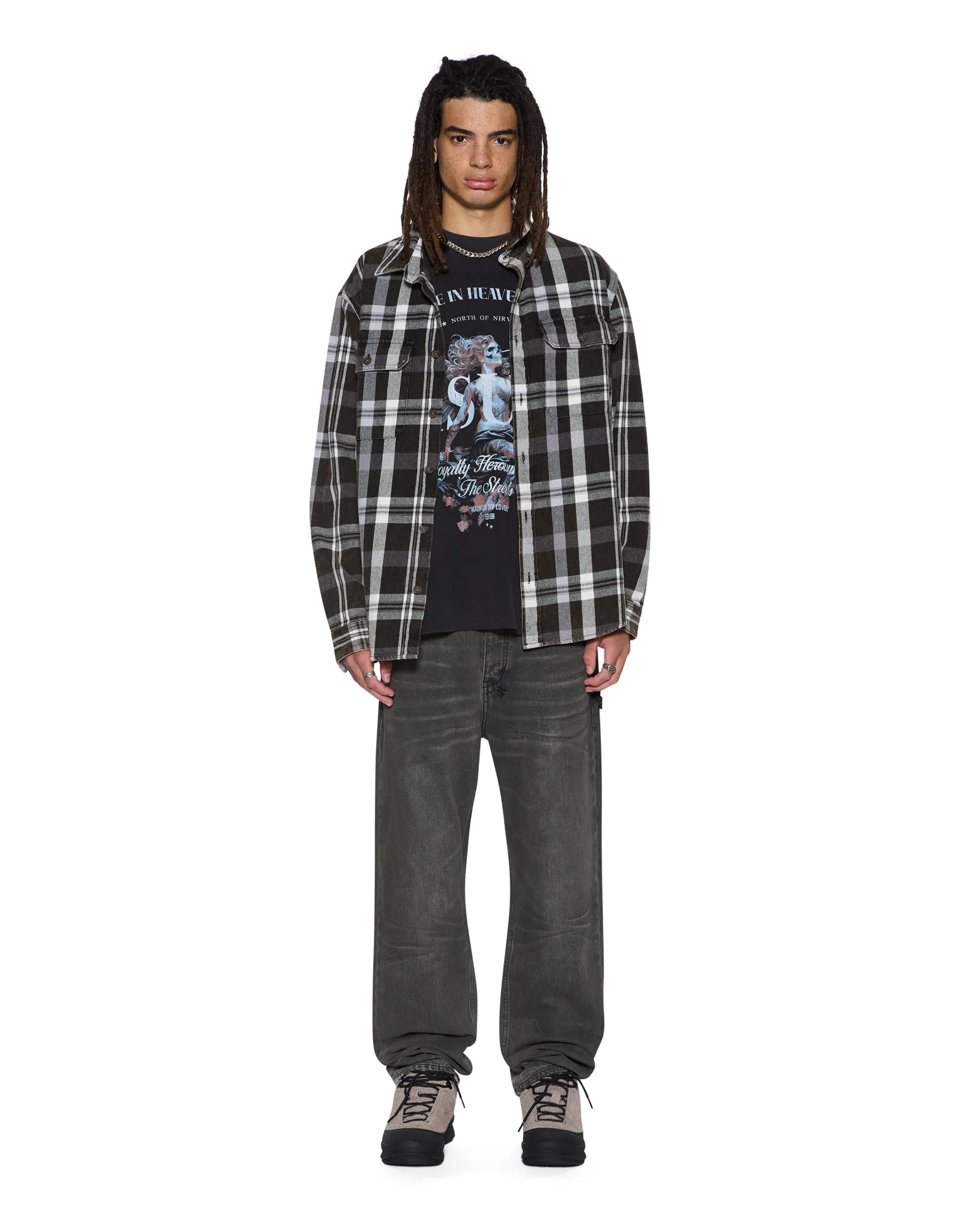 Soft Stretch Fit OPERATOR MEKANIK GREY Workout-ready