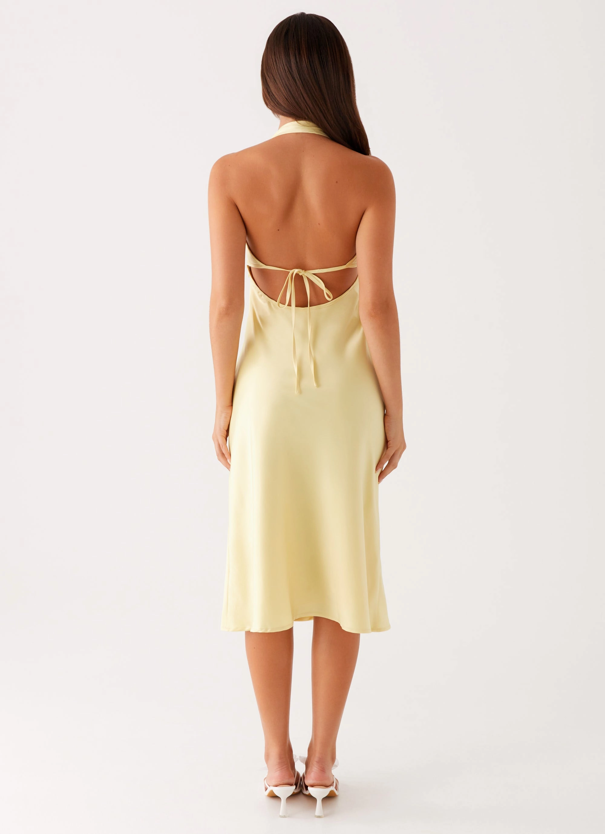 Soft Appearance Davies Midi Dress - Yellow