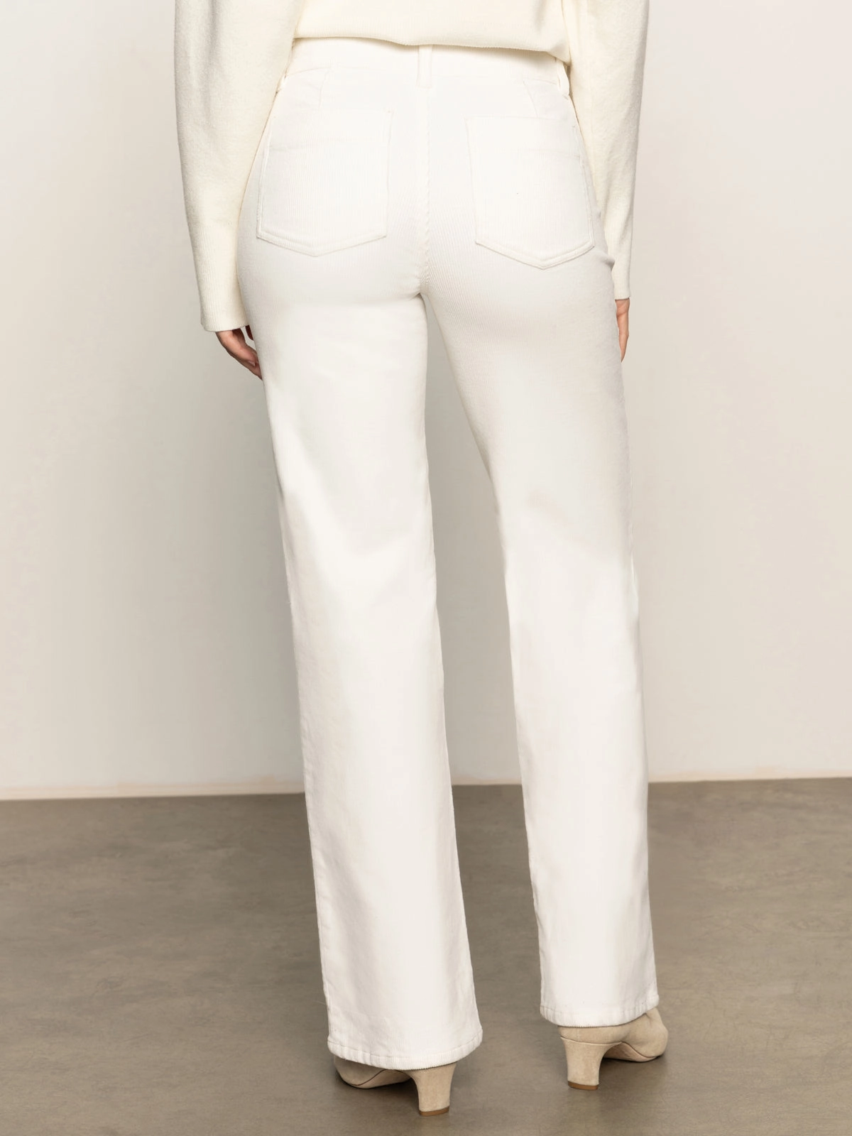 Corduroy Marine Pant Chalk Non Restrictive Fit Ergonomic Pattern Design