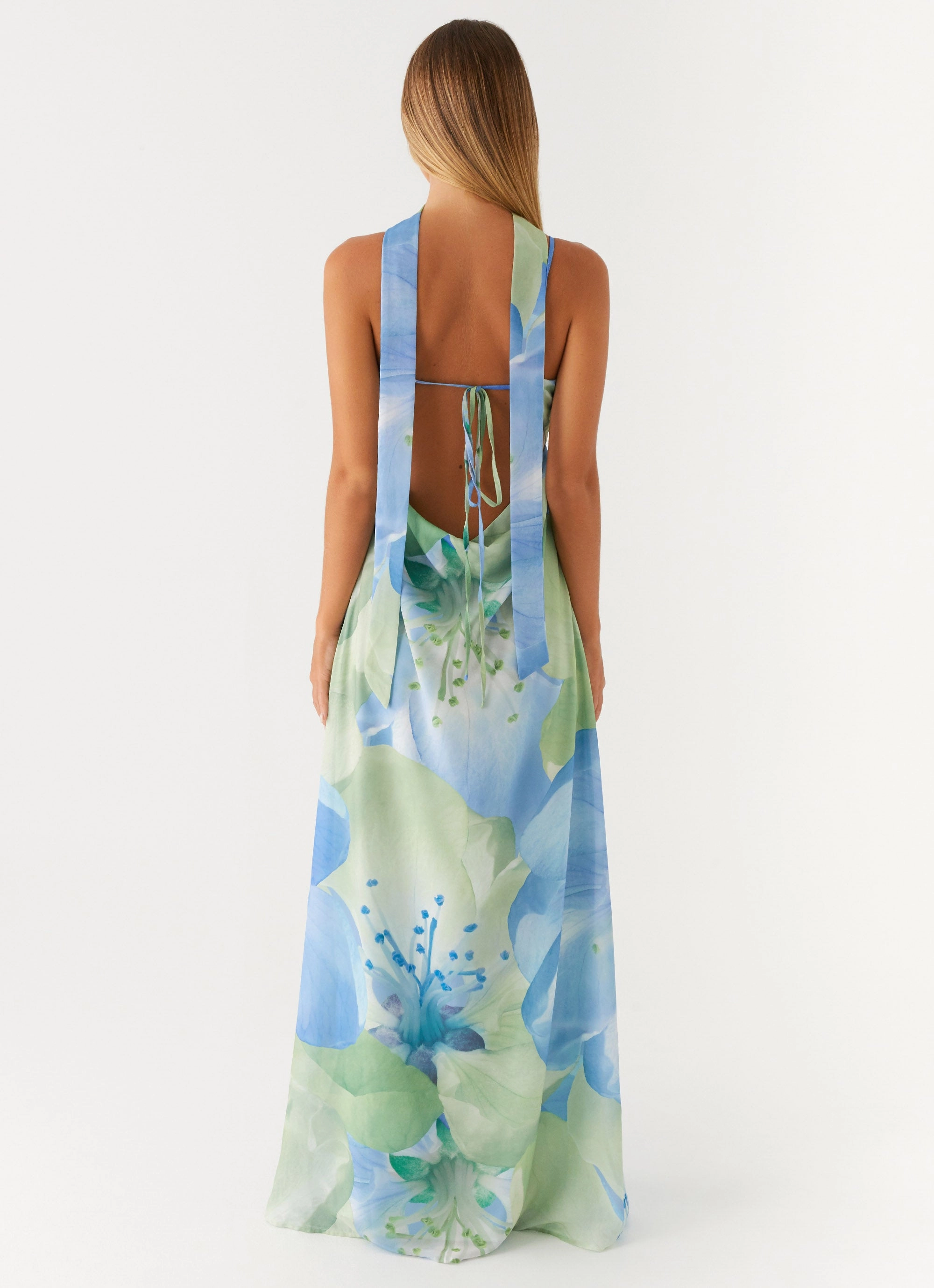 Sanctuary Maxi Dress - Flower Print Grace Flow Maternity-Fit
