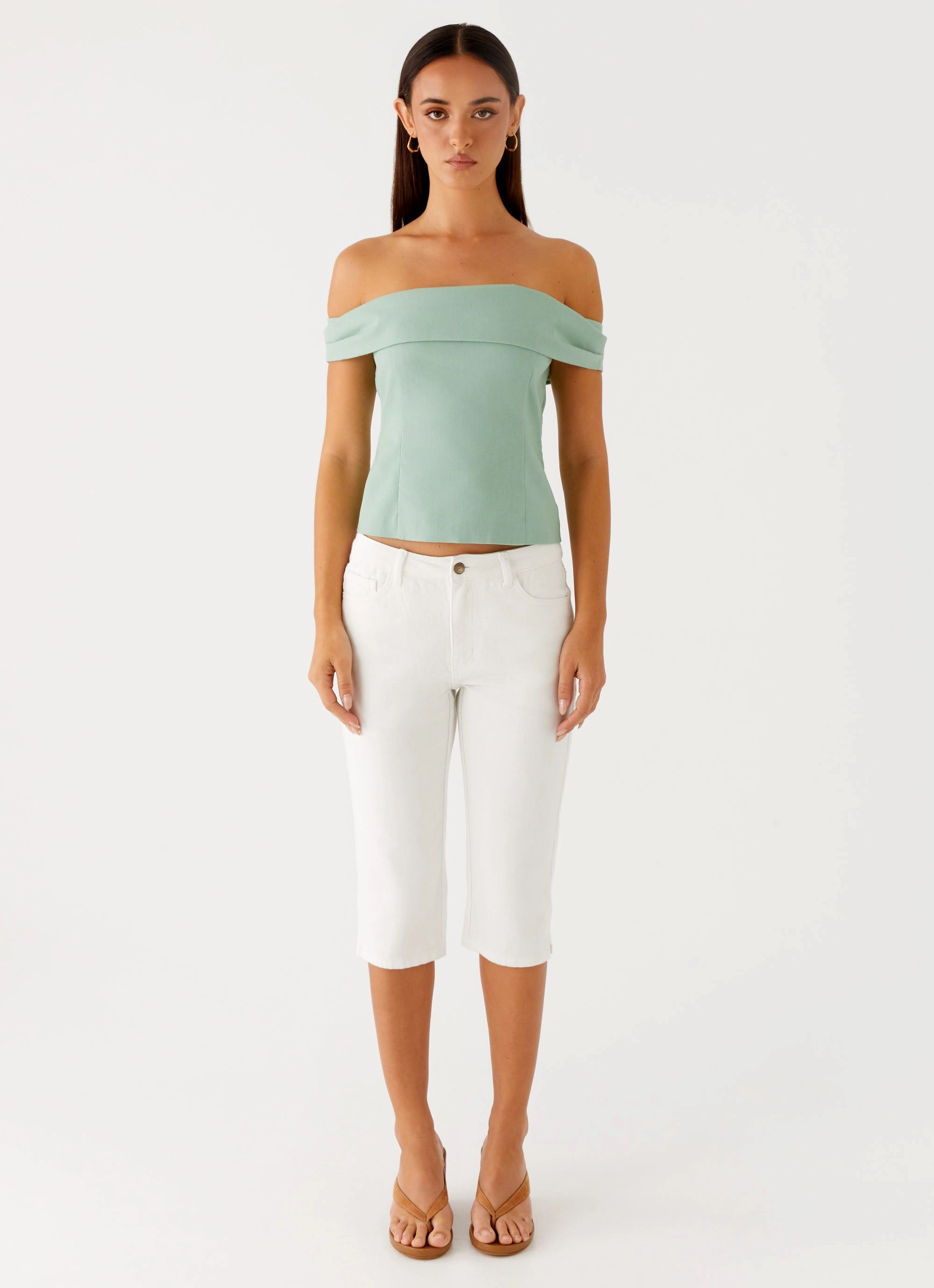 CompressionTechnology Jairo Linen Top - Sage