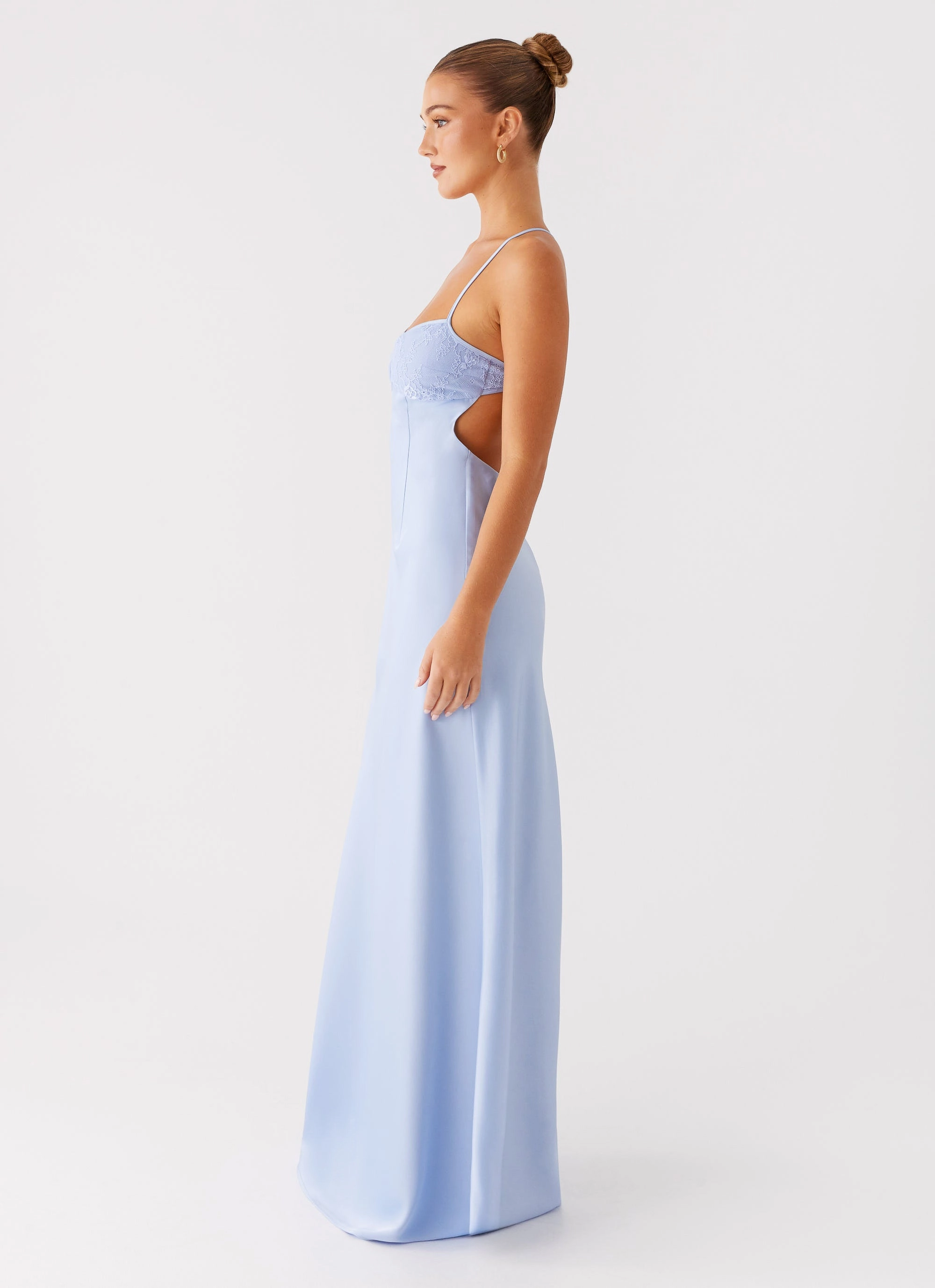Joanie Maxi Dress - Blue Neutral Flow