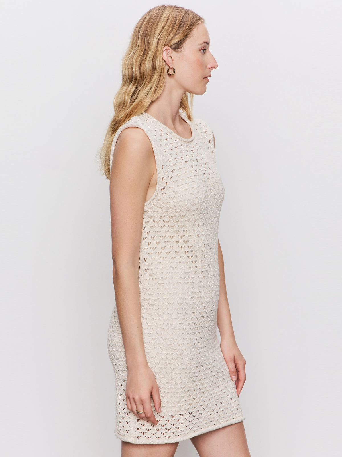 Reinforced Buttonholes Summer Shell Dress Eco Natural