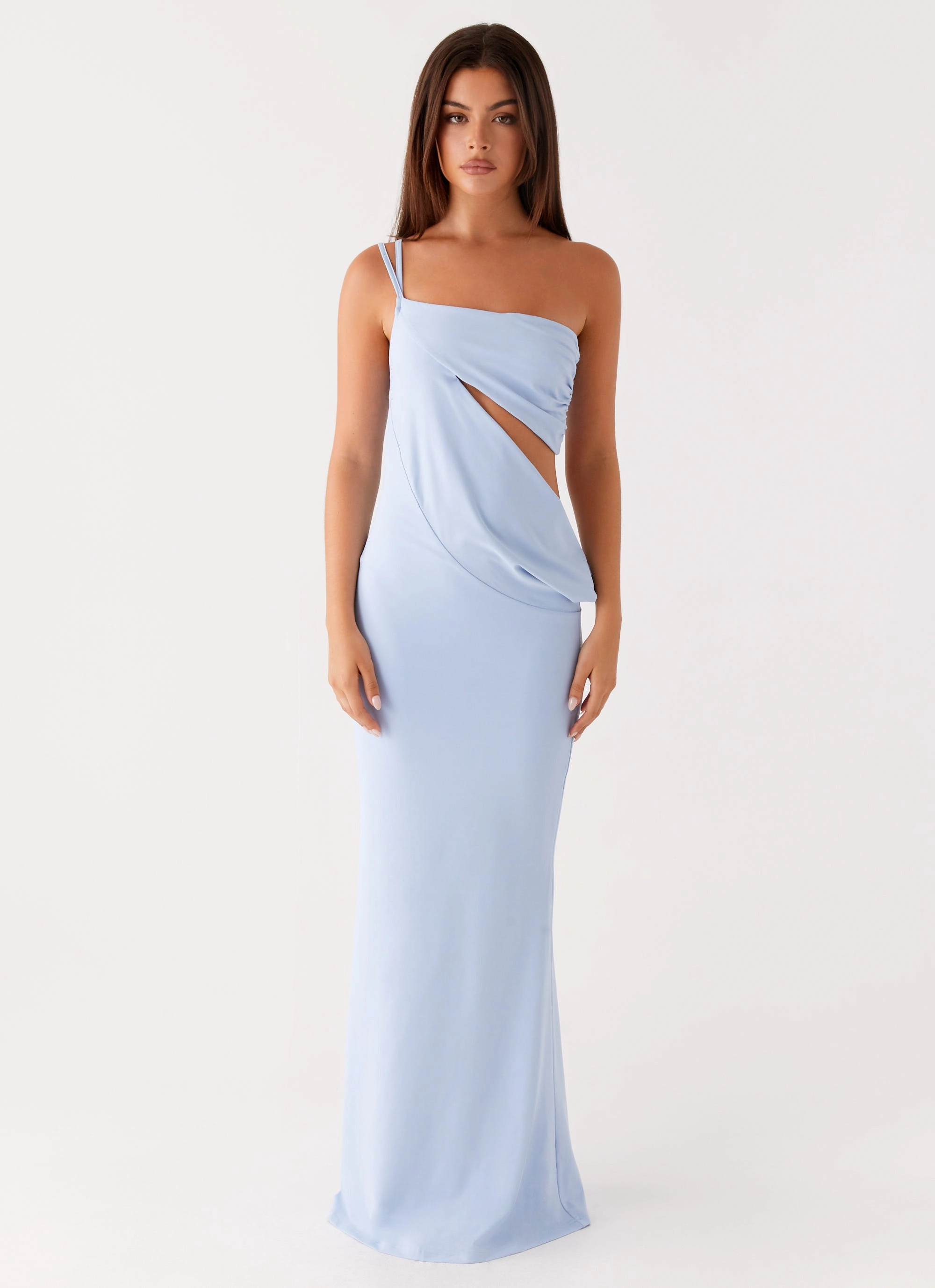 Delicate Touch Dani Maxi Dress - Blue