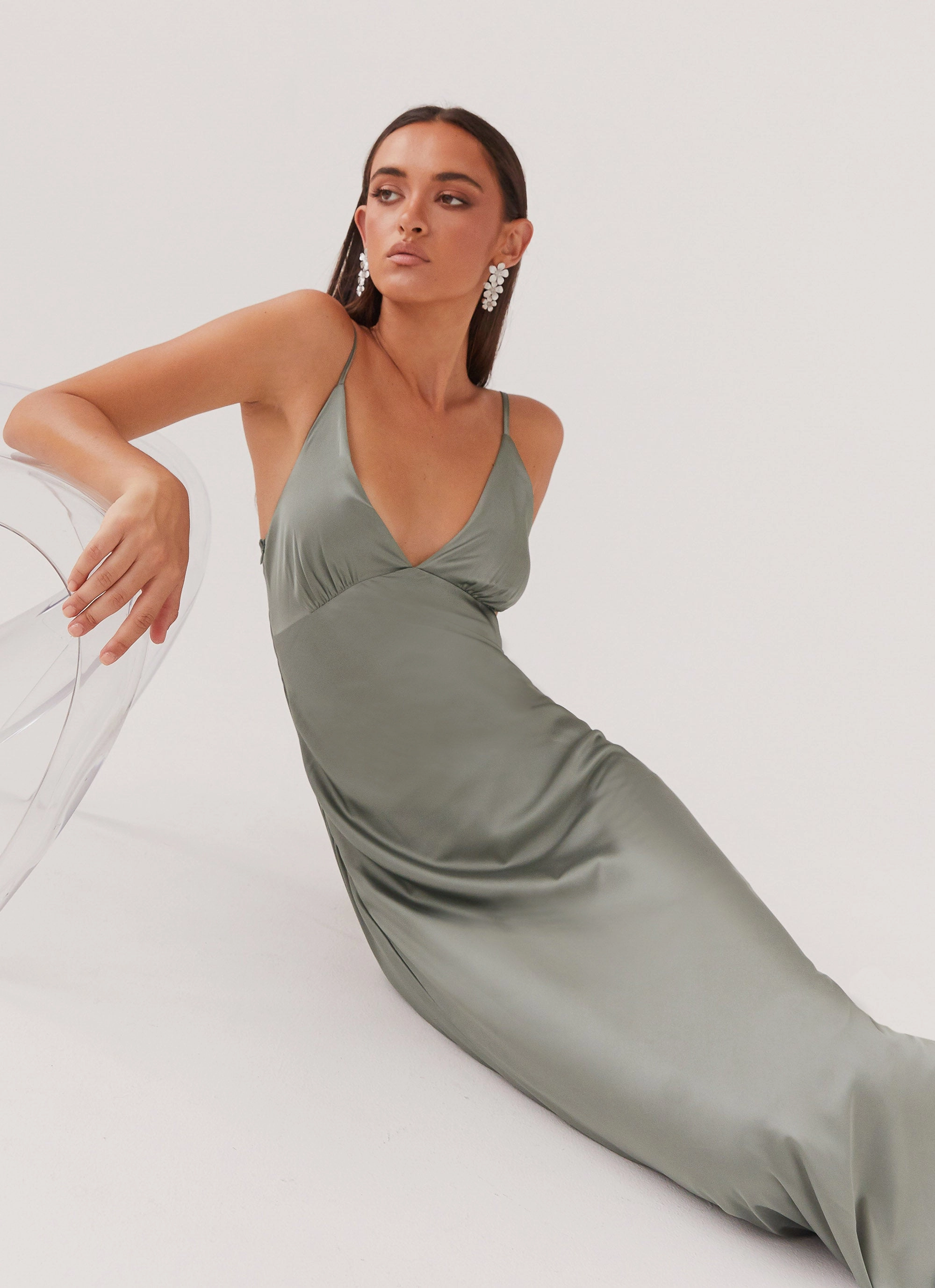 Sorrento Sun Maxi Dress - Teal Clean Lines