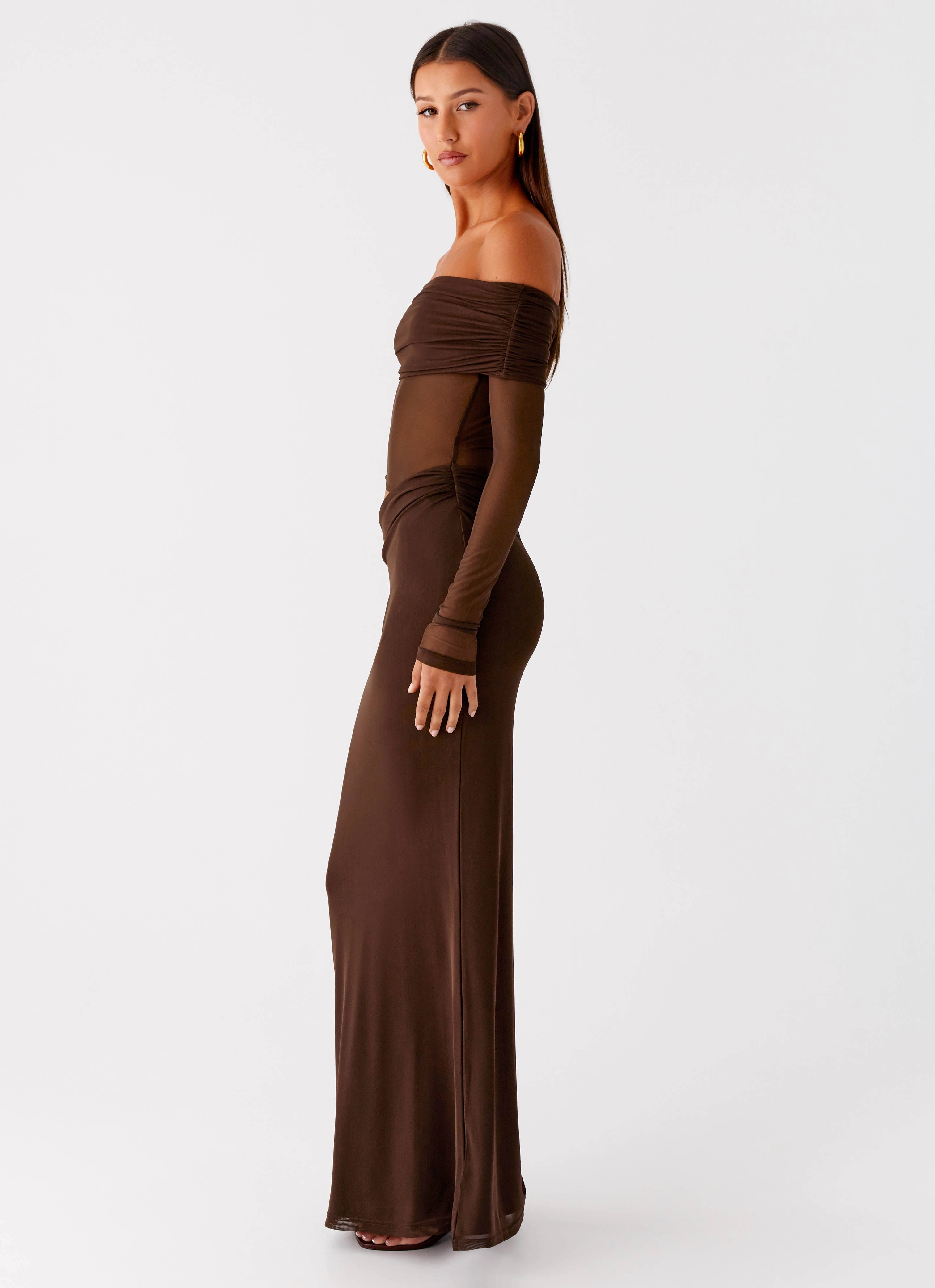 Emery Maxi Dress - Chocolate Breezy Fit Year Round