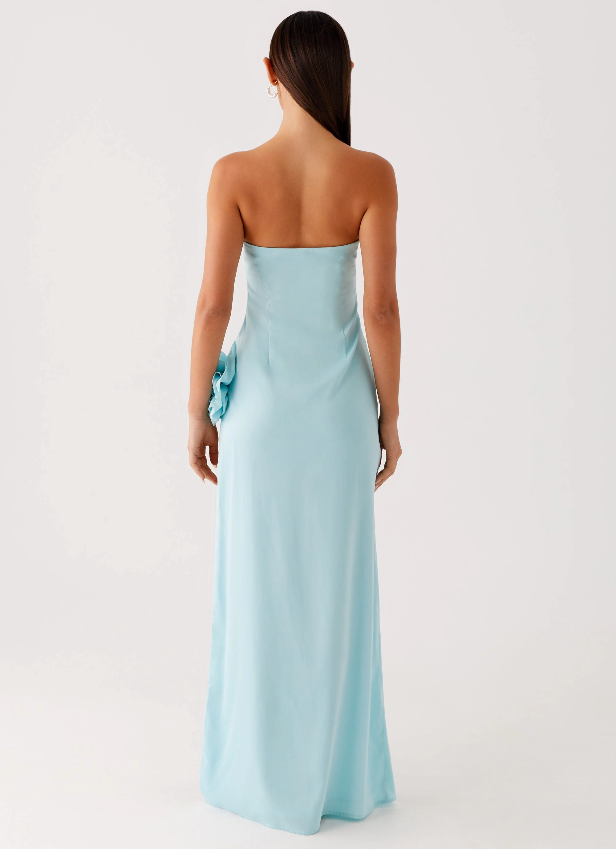 Fenway Strapless Maxi Dress - Mint Timeless Fashion