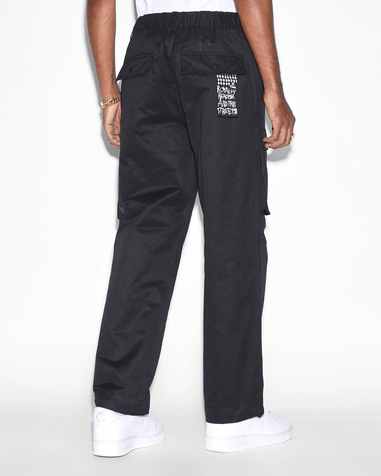 SPEEDER FUGITIVE CARGO BLACK Effortless Look Water resistant coating