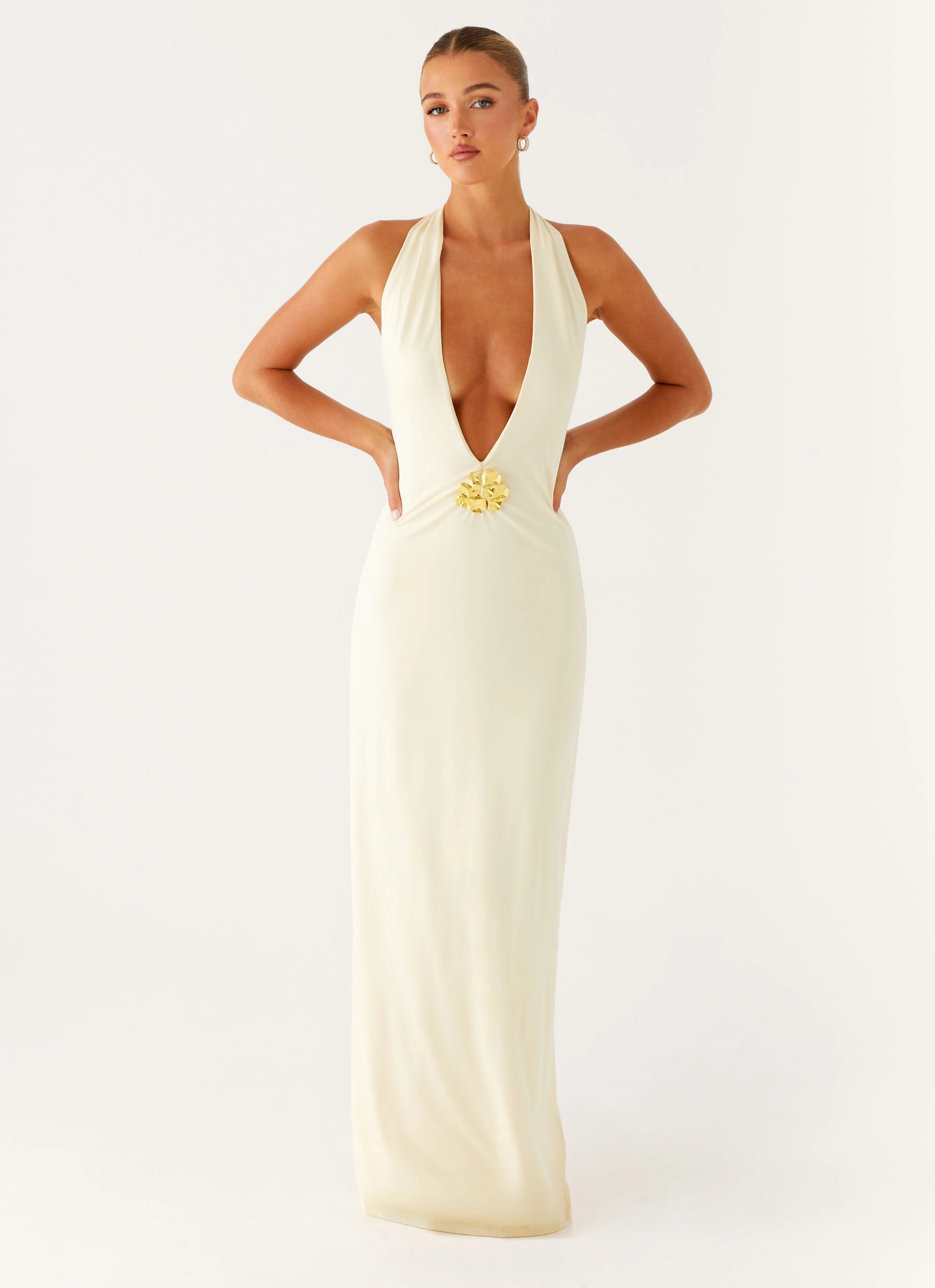 Spirit Maxi Dress - Yellow Smooth Blend