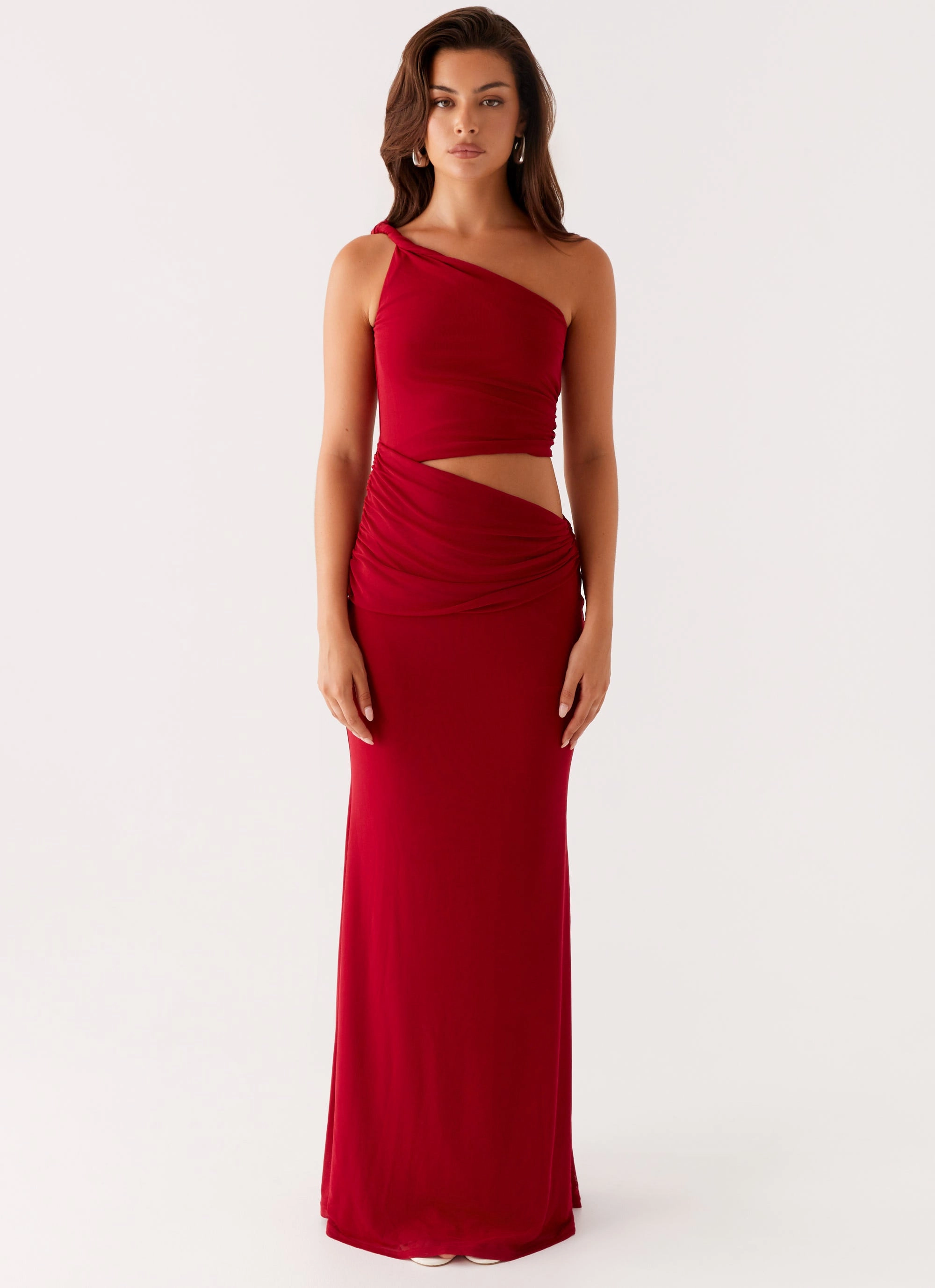 Soft Glide Trend Smart Three Wishes Maxi Dress - Raspberry