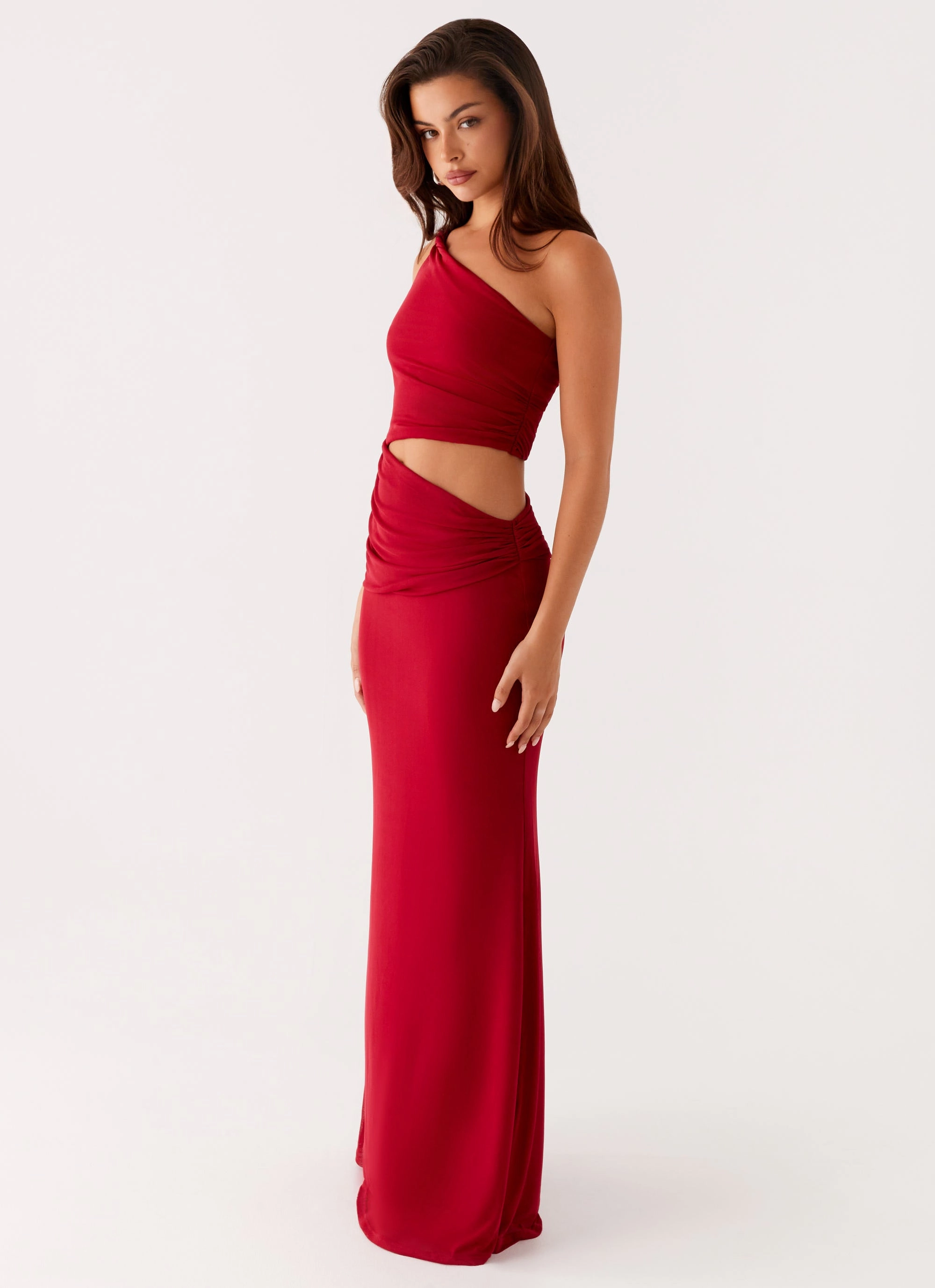 Mood Focused Three Wishes Maxi Dress - Raspberry