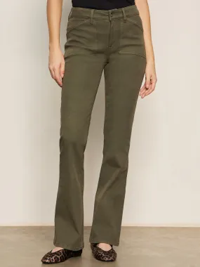 Sculpted Brook Bootcut Pant Kalamata Practical Comfort Durable Twill