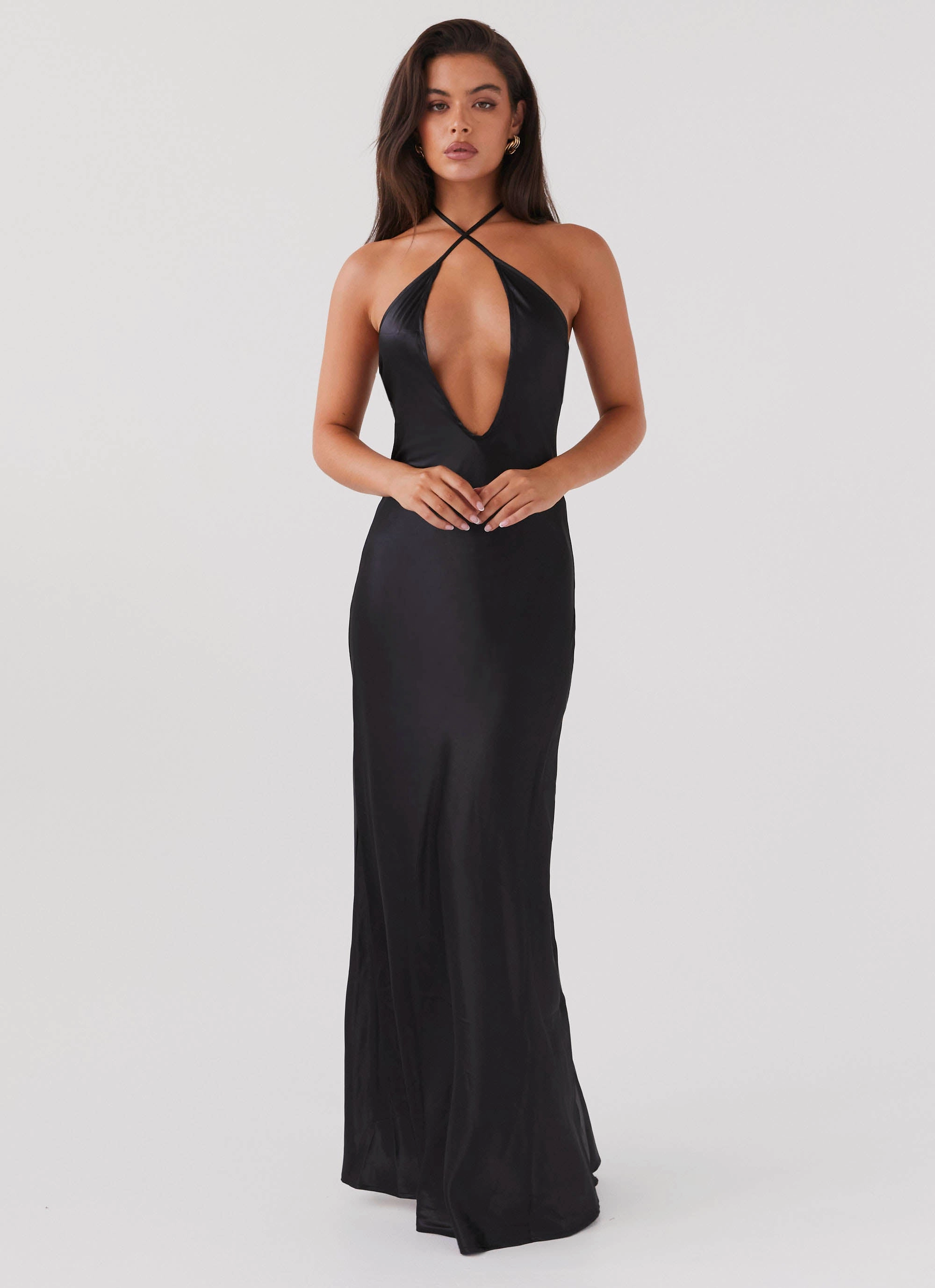 Smooth Curve Noir Symphony Maxi Dress - Black
