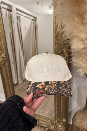 MAMA Two Tone Camo Hat Mask New Arrival