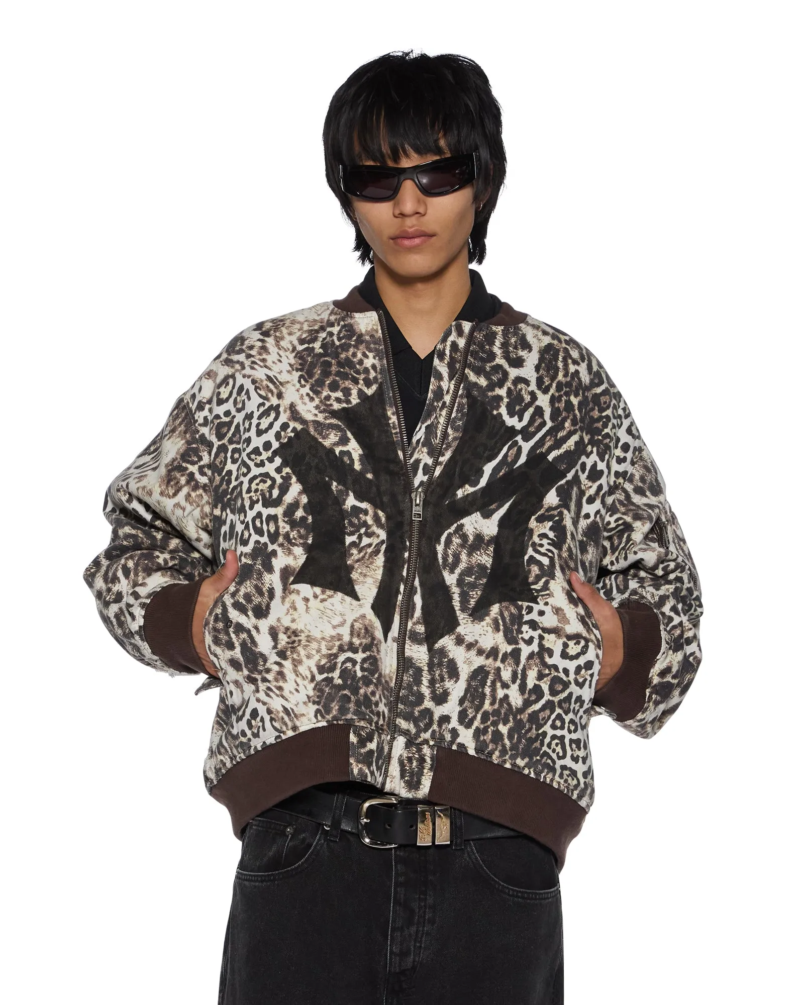 Outdoor Function Commuter Fit MOWALOLA BOMBER CHEETAH TRASHED