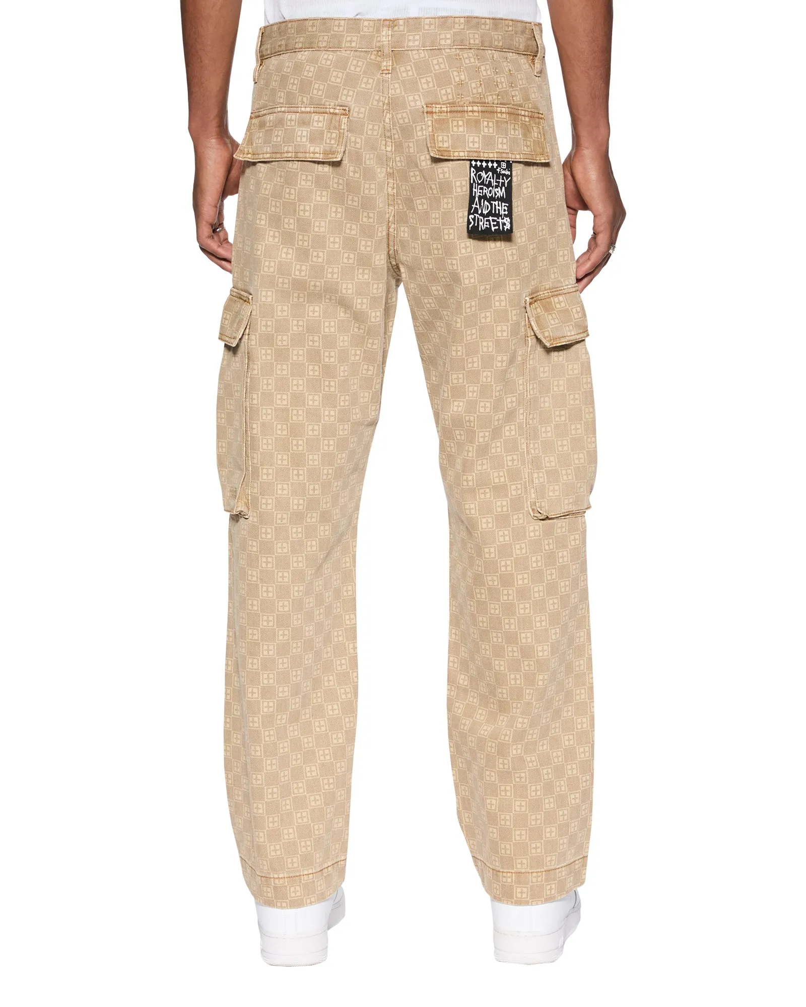 Training Wear Comfy Vibes BOX FUGITIVE CARGO PANT TAN