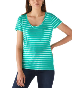Reflective Detailing Relaxed Tee Stripe Slub Tee