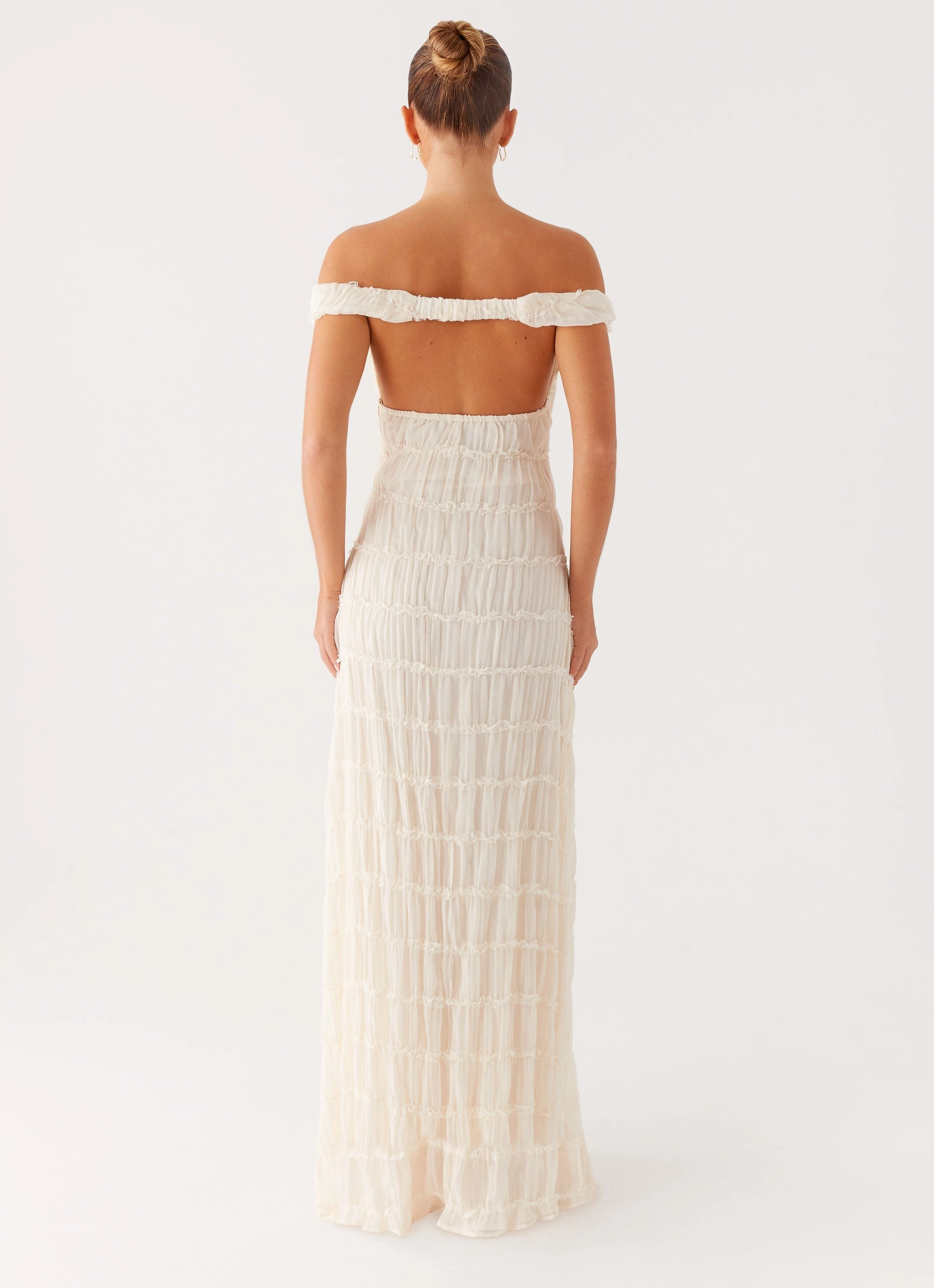 Embrace Maxi Dress - Ivory Hot Now Balanced Shape
