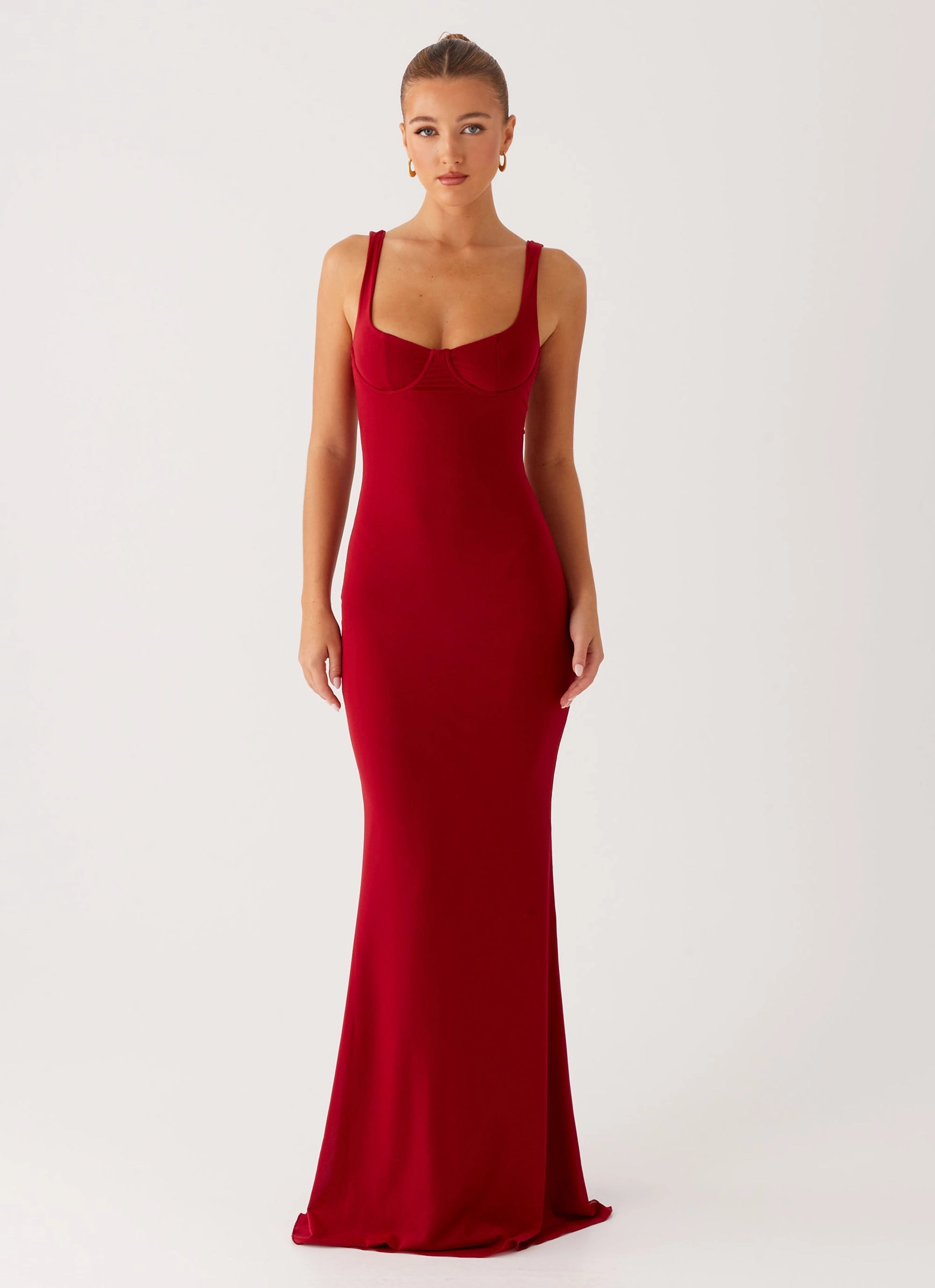 Summer Ready Free Step Safiya Maxi Dress - Maroon