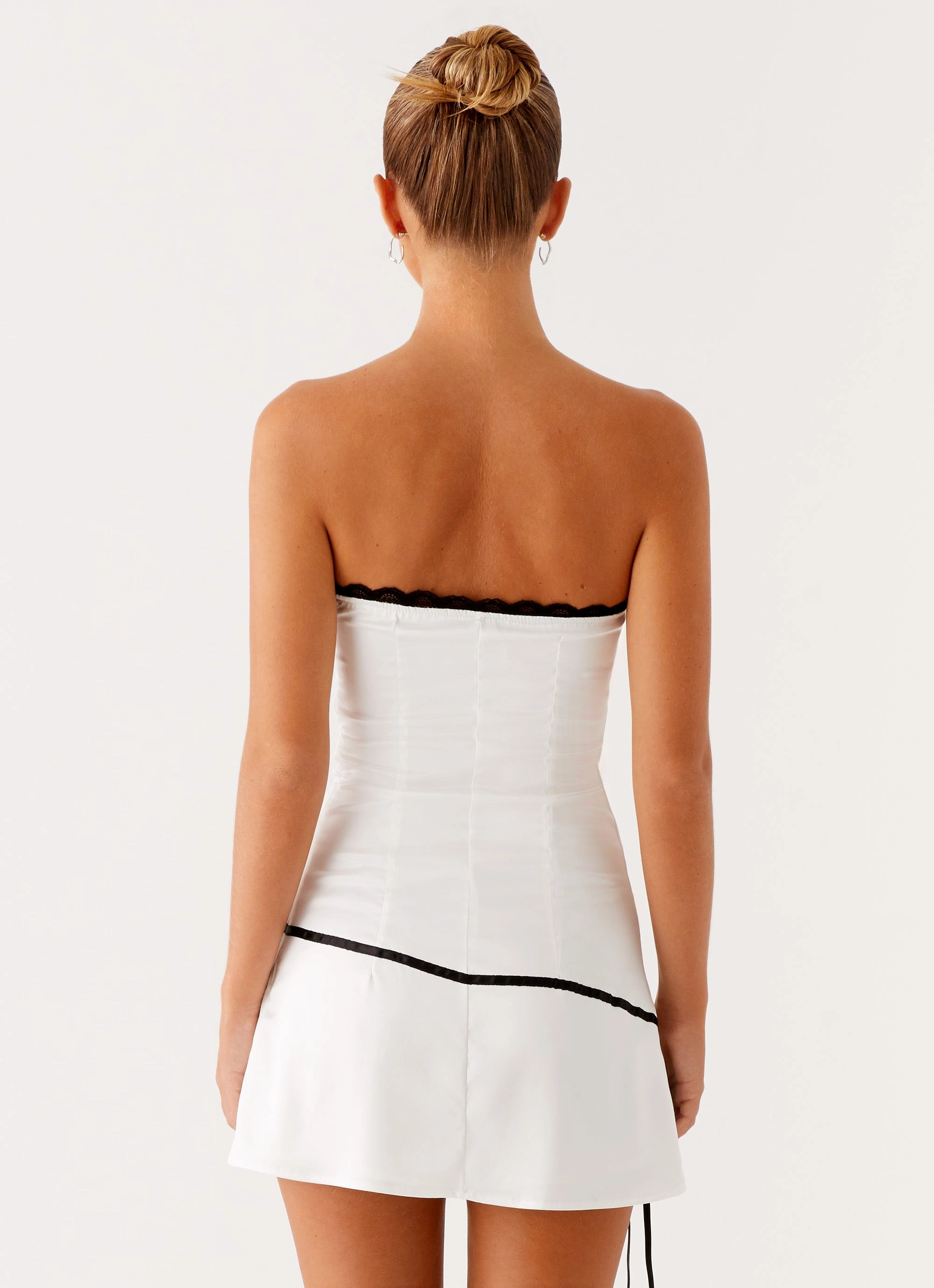 Thea Mini Dress - White Mood Booster