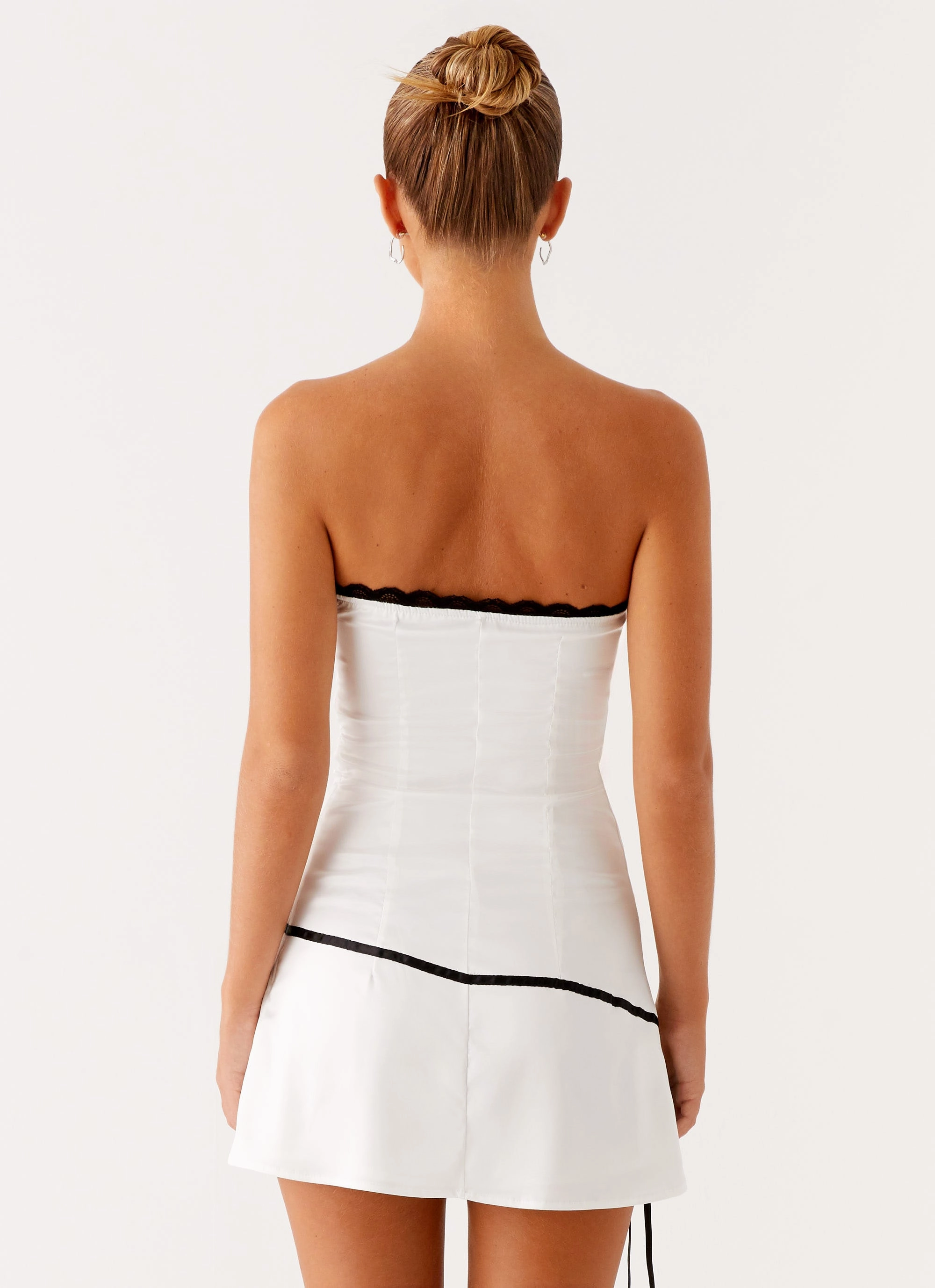 Tear Resistant Material Breathable Material Thea Mini Dress - White