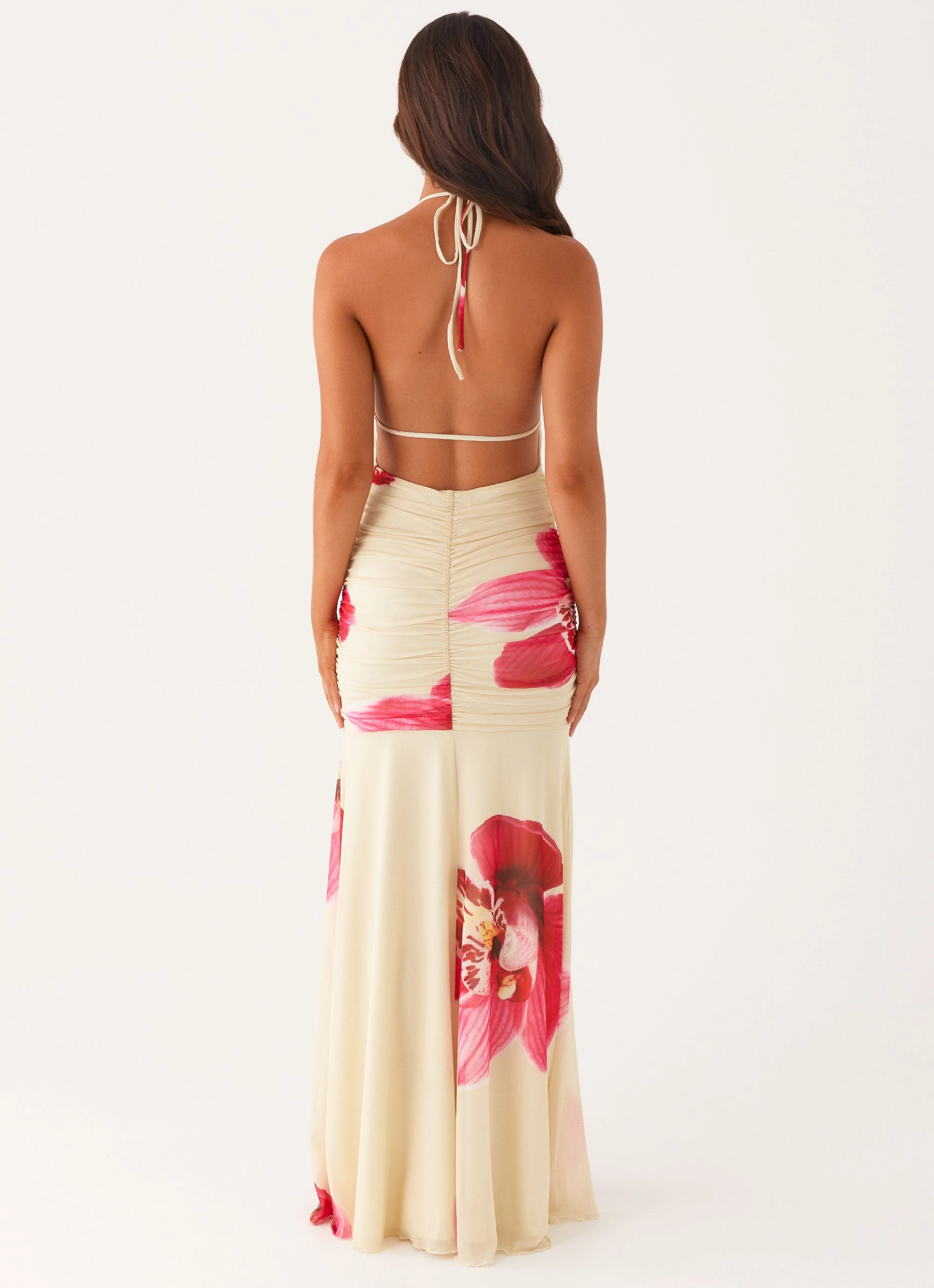 Trendy Vibes Hollywood Maxi Dress - Orchid Yellow