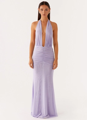 PlushLining Places To Be Maxi Dress - Lilac