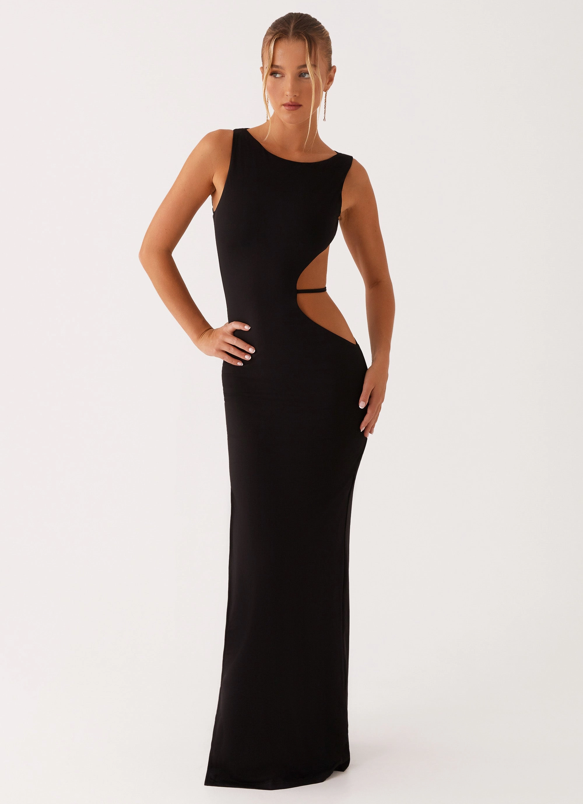 Sutton Maxi Dress - Black Urban Line