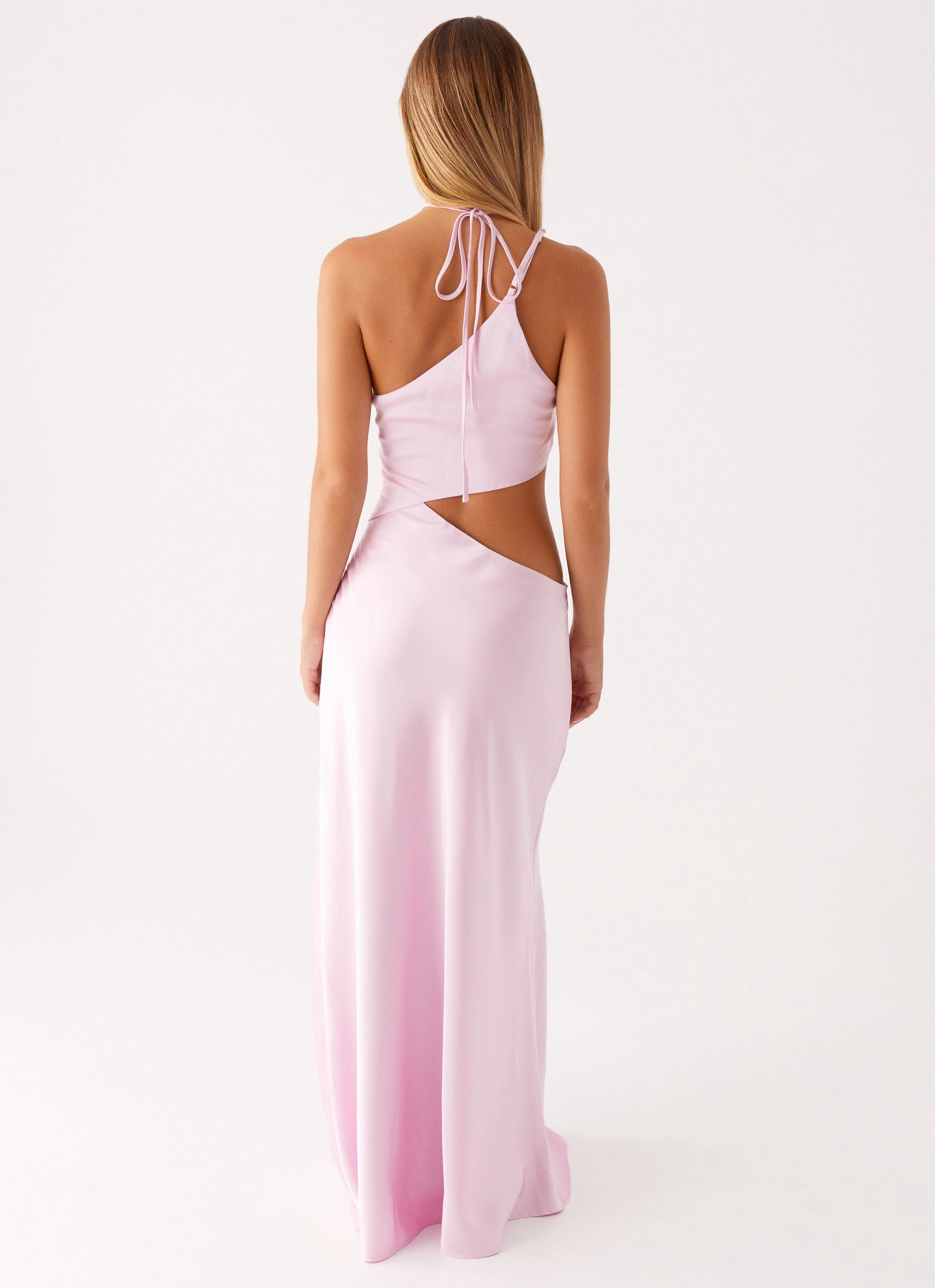 Courtney Maxi Dress - Pink Clean Stitch Noble Glow
