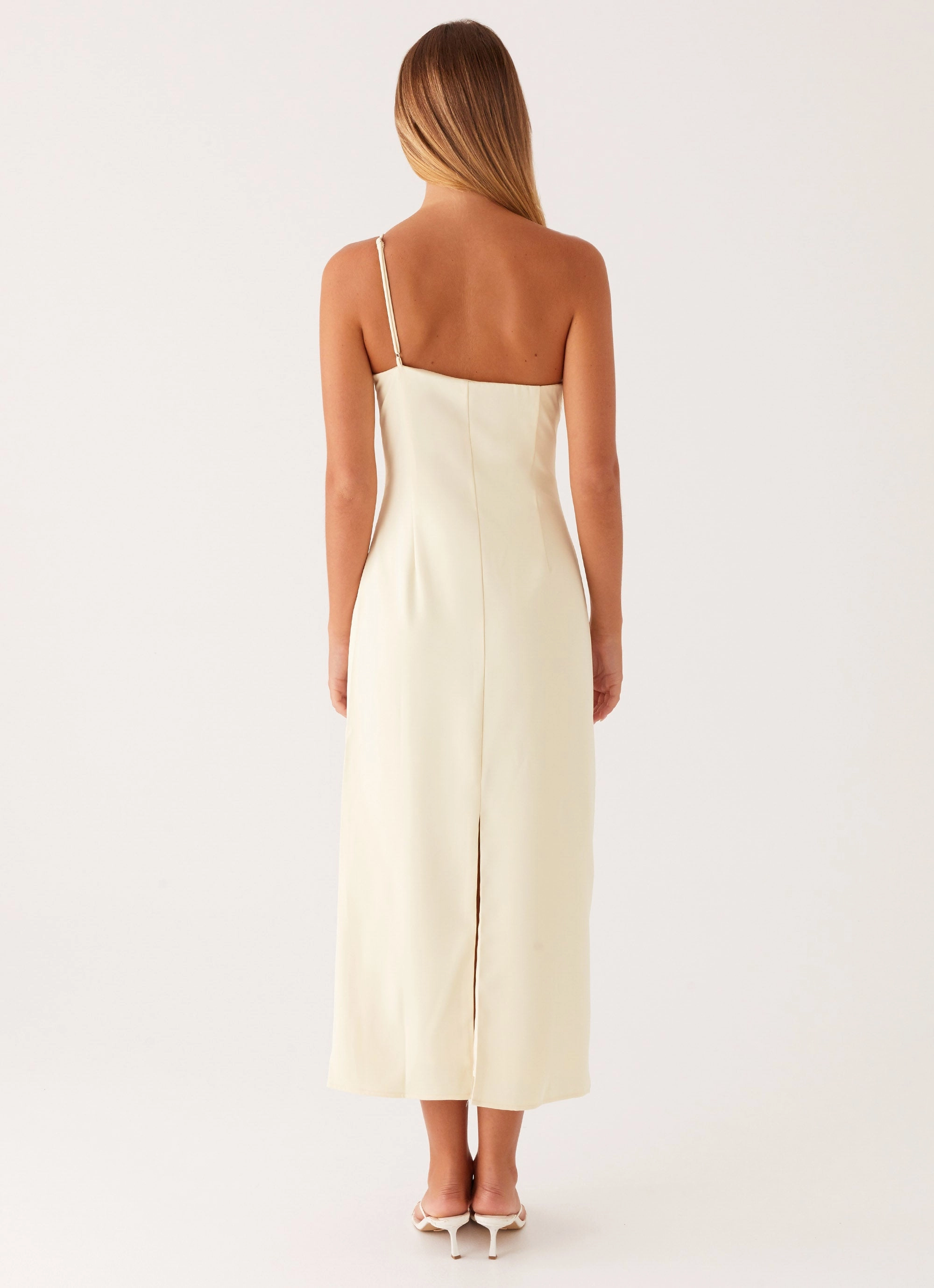 Sweetpea Midi Dress - Yellow Heart Glow Gentle Fit