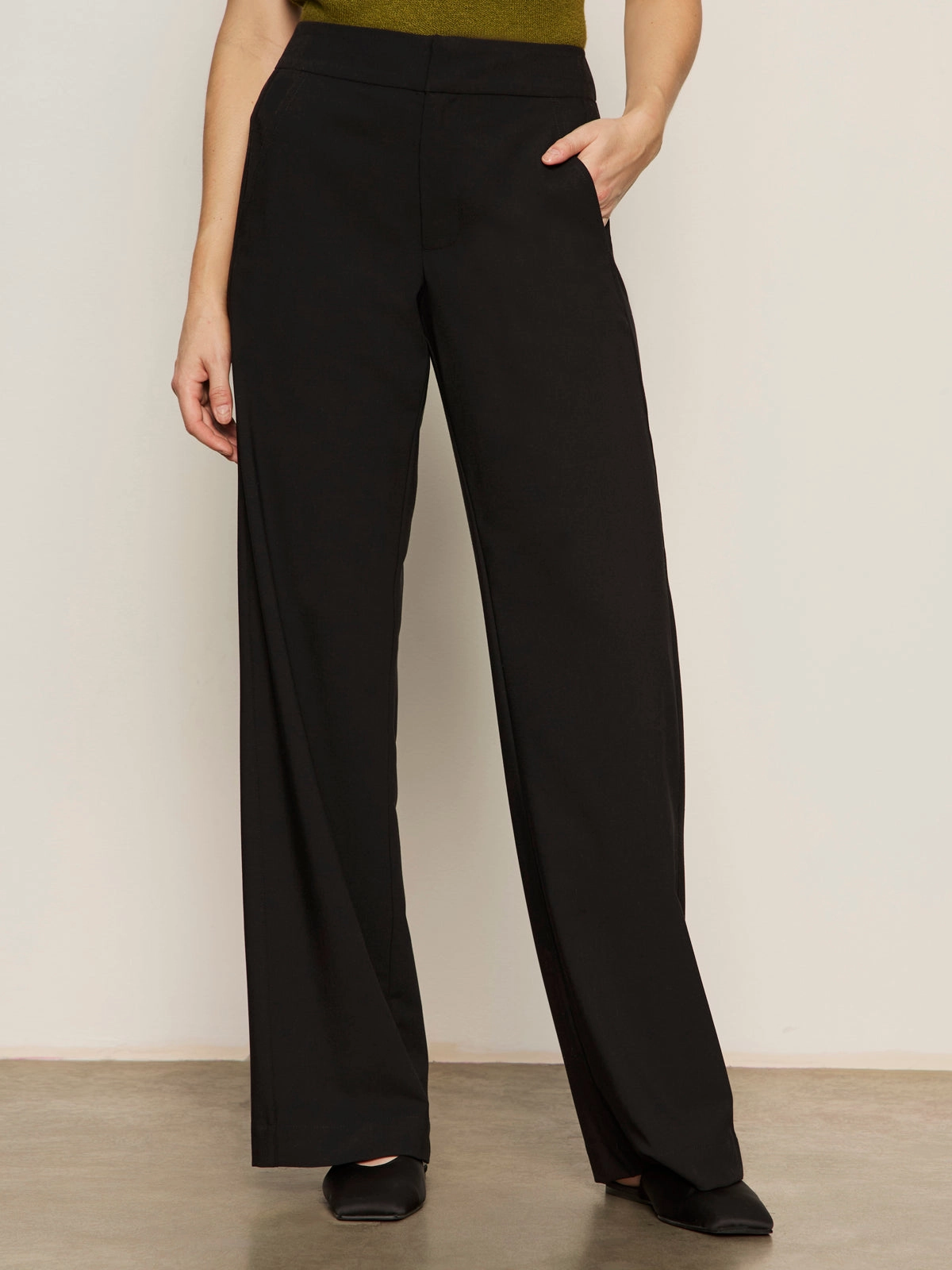 preshrunk Modern Gab Trouser Black