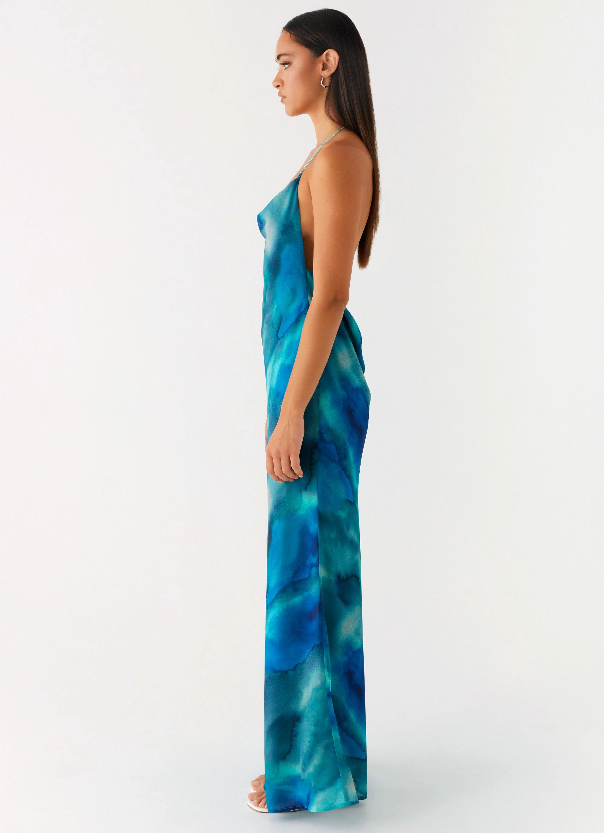 Essential Piece Journey Maxi Dress - Blue Tie Dye