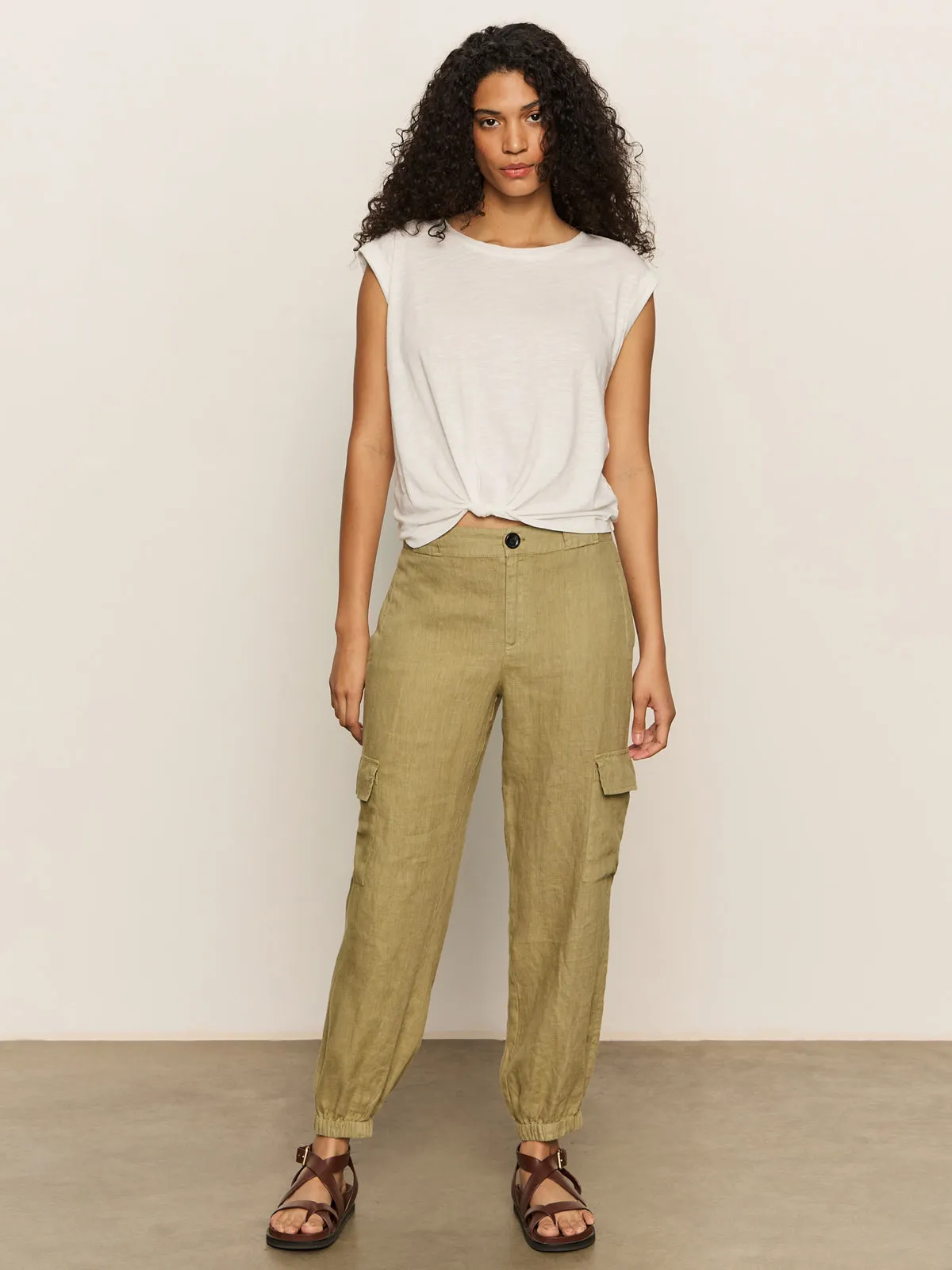 Training Comfort Take Over Linen Jogger Standard Rise Pant Bamboo