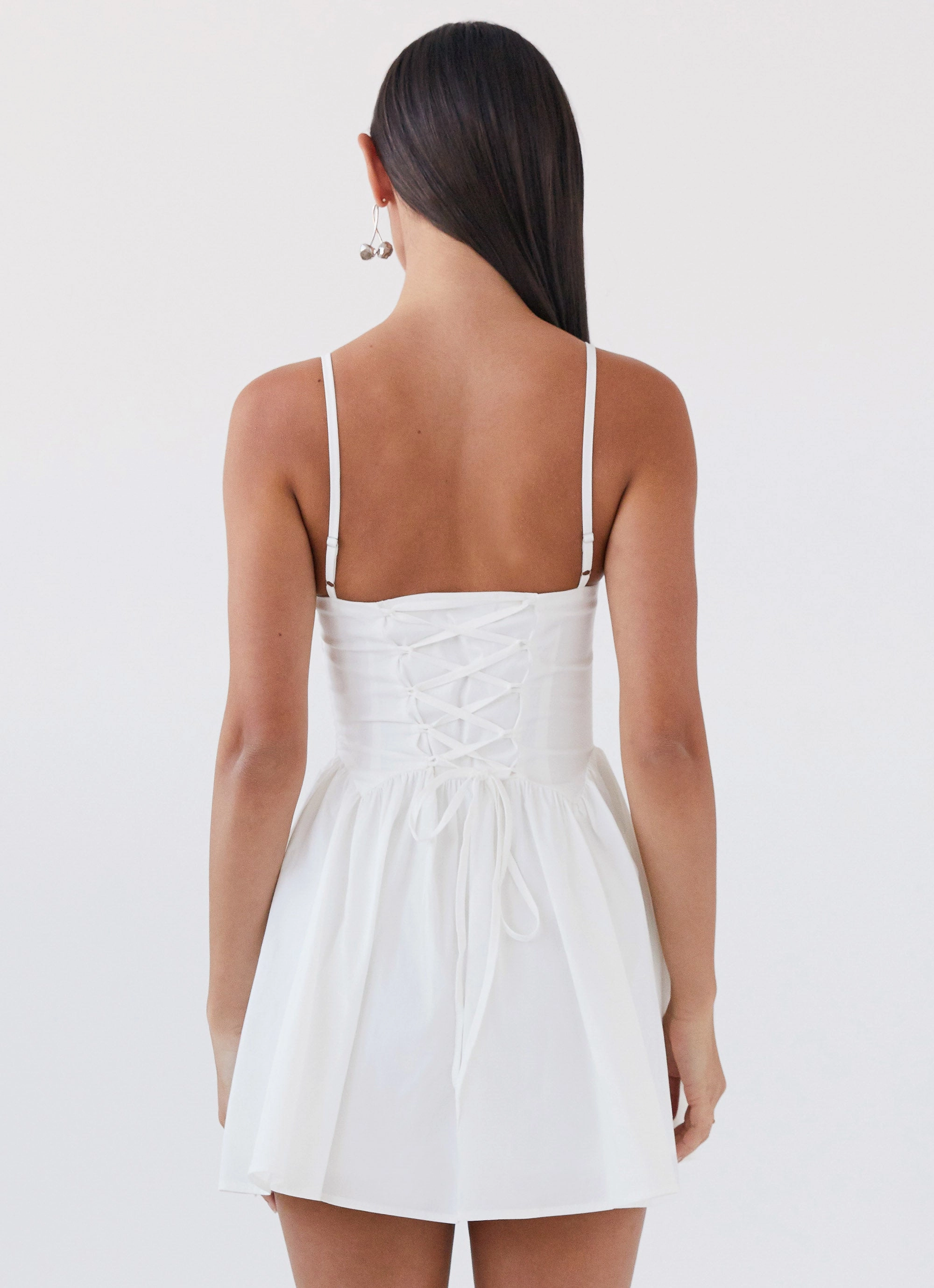 Comfort Fit Tesoro Mio Mini Dress - White