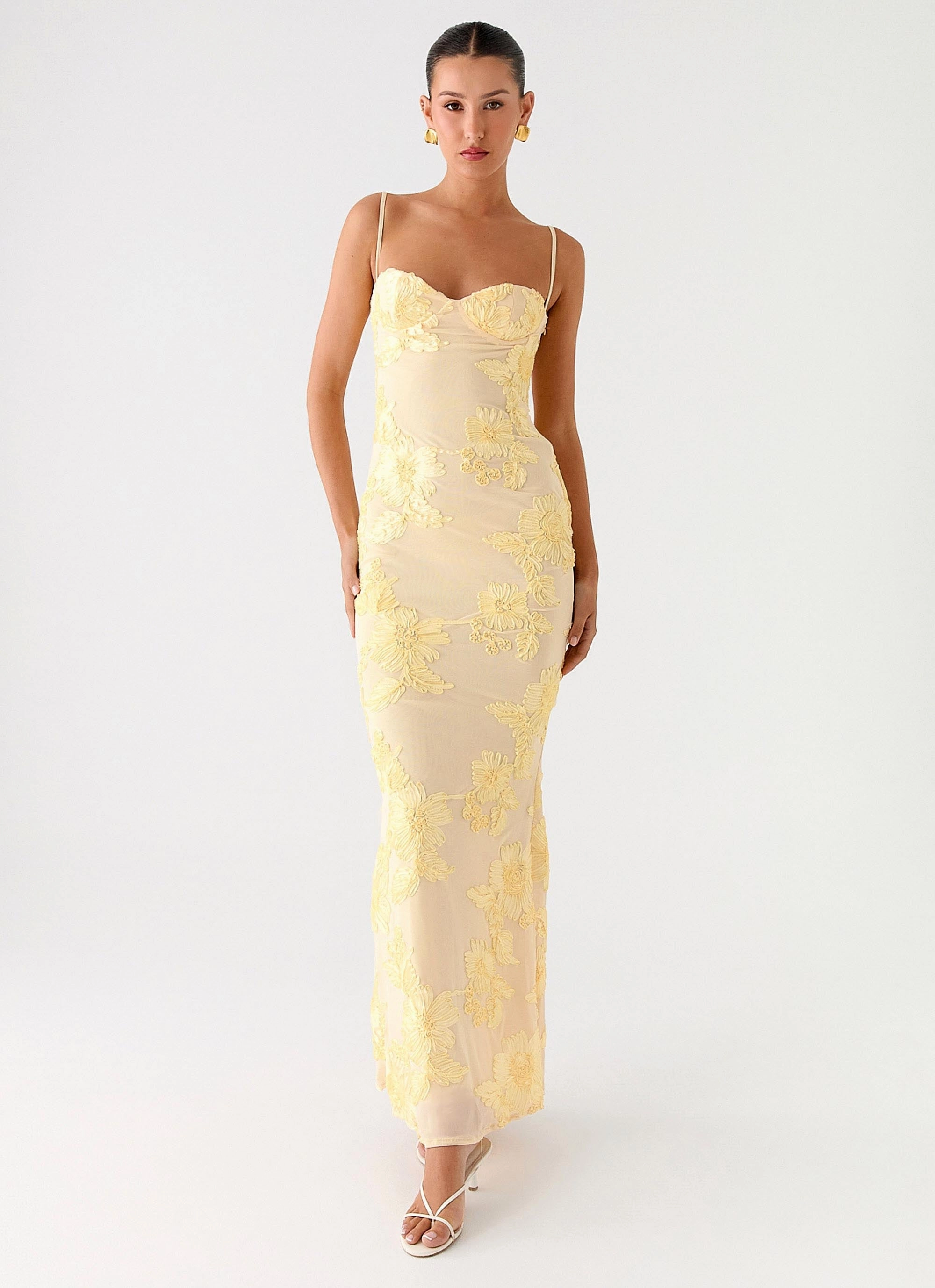 That Girl Maxi Dress - Lemon Stylish Mood Weekend Chic
