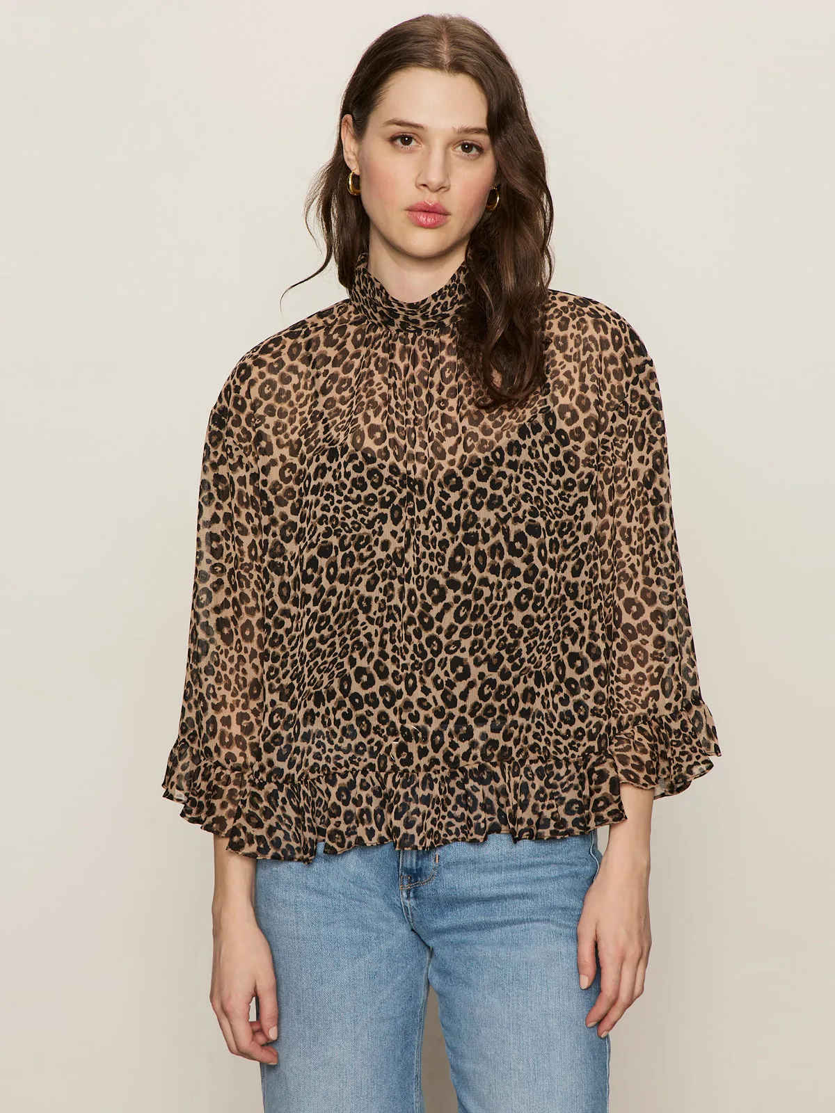 Durable Stitch Pattern FadeResistant Treatment The Adore Blouse French Kitty