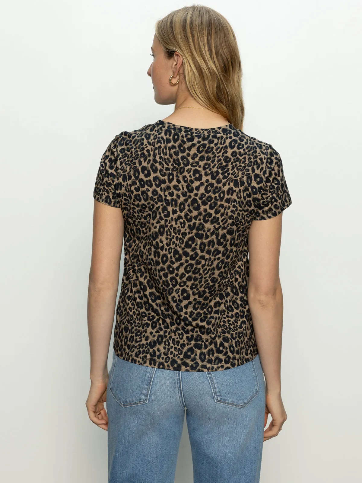 The Perfect Tee French Kitty RibbedHemline