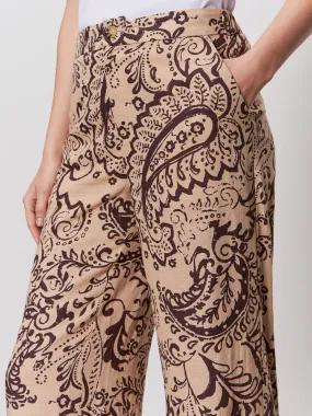 The Soft Semi-High Rise Trouser Desert Bandana Urban appeal