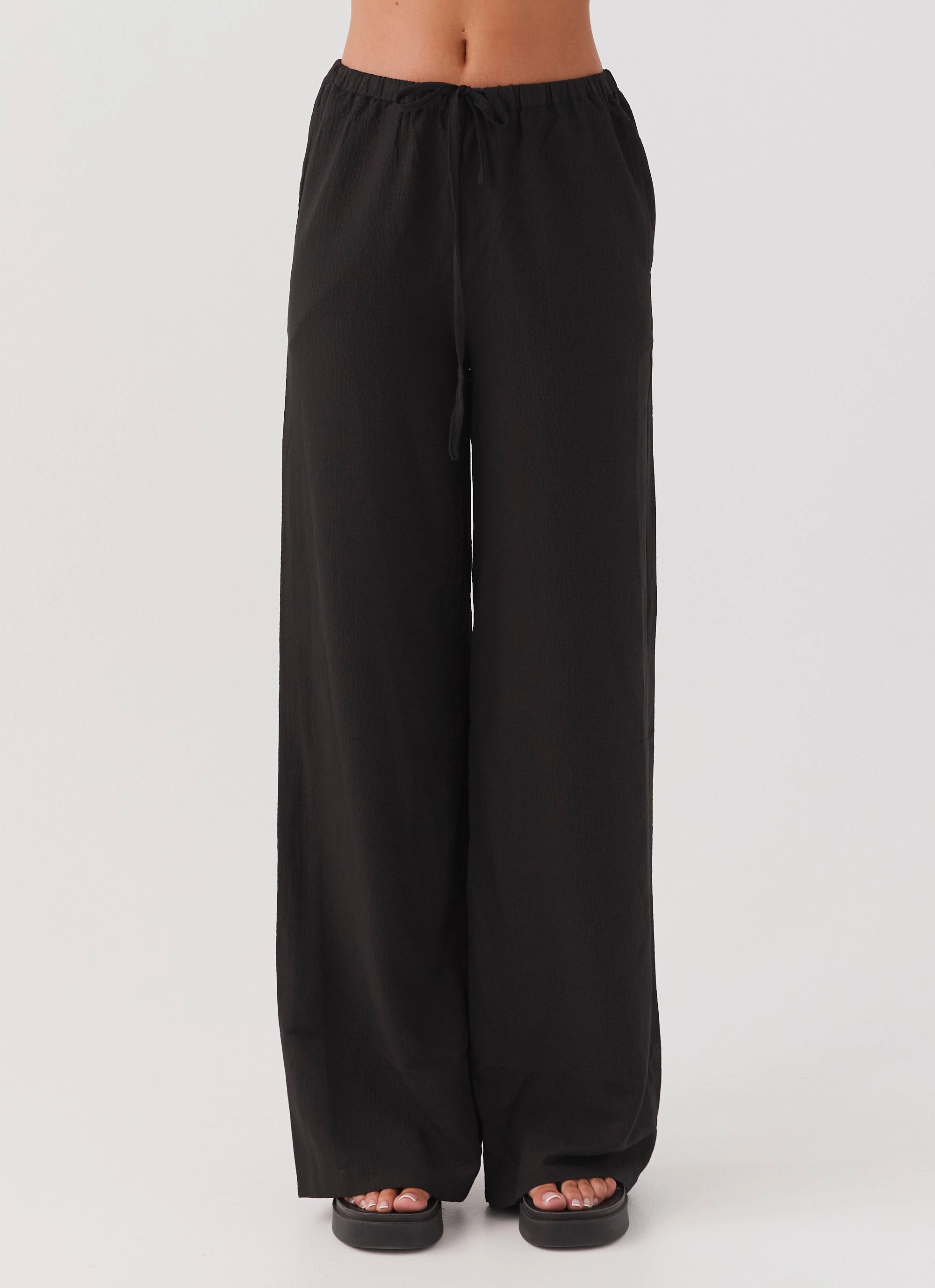 Light wash Practical Comfort The Good Days Pants - Black