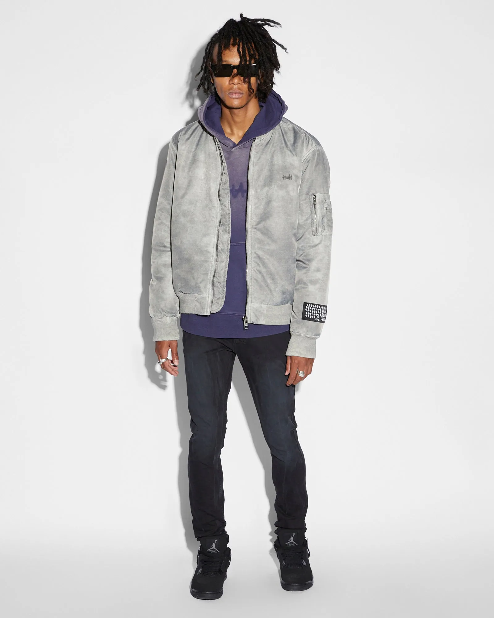 Thermal Regulation System ROYALTY BOMBER OVERDYE EARTH Eco Friendly Dye