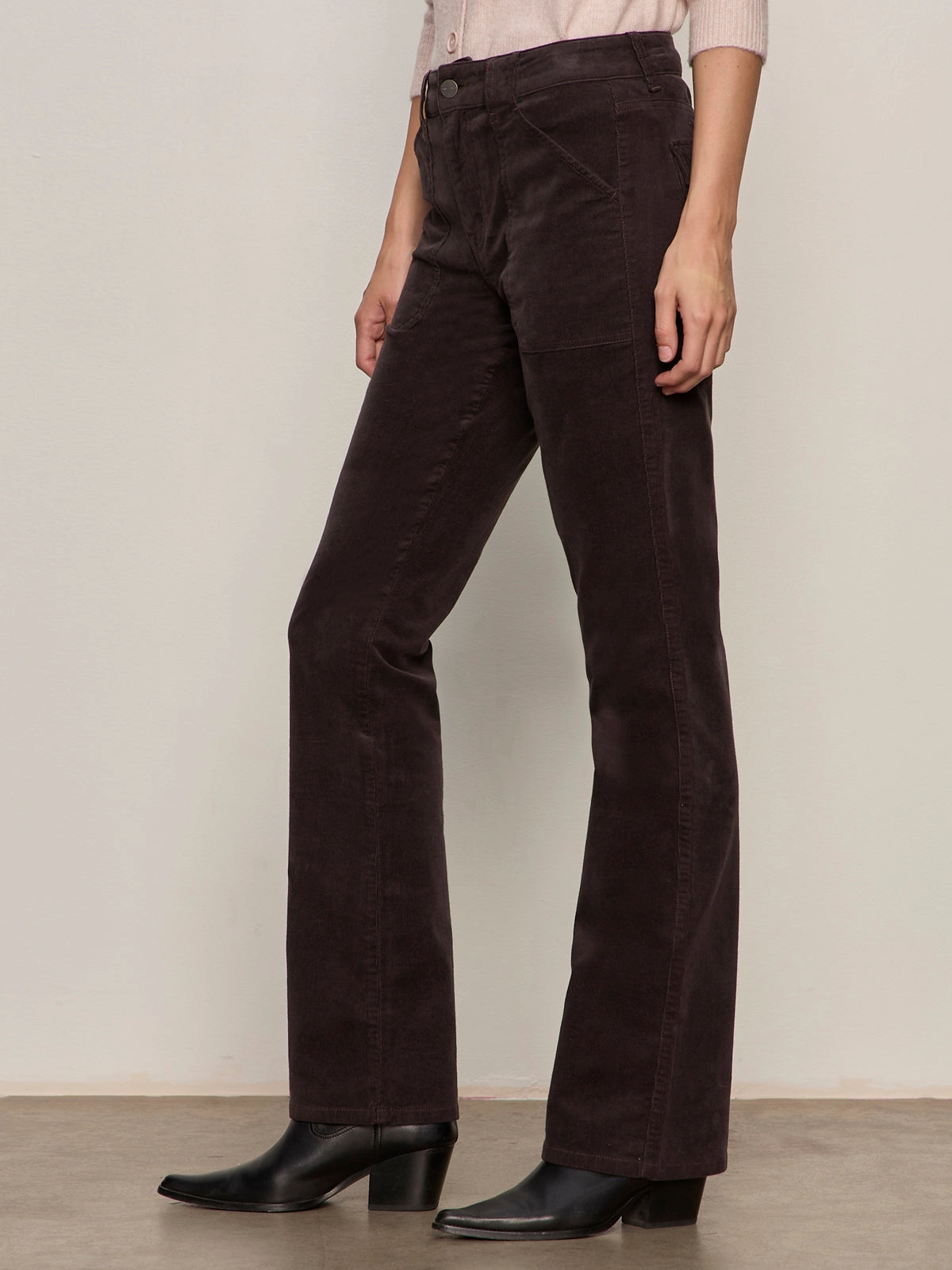BrushedInnerLining Corduroy Hayden Bootcut Pant Semi Sweet